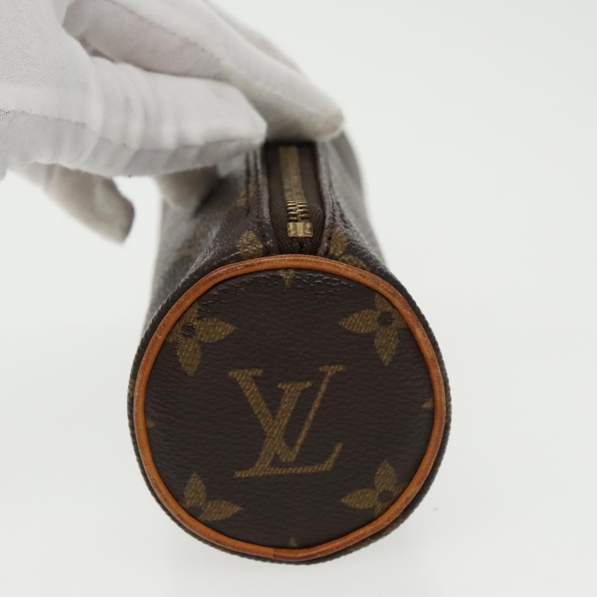 LOUIS VUITTON Monogram Trousse Rondo Pouch M47630 LV Auth 100199