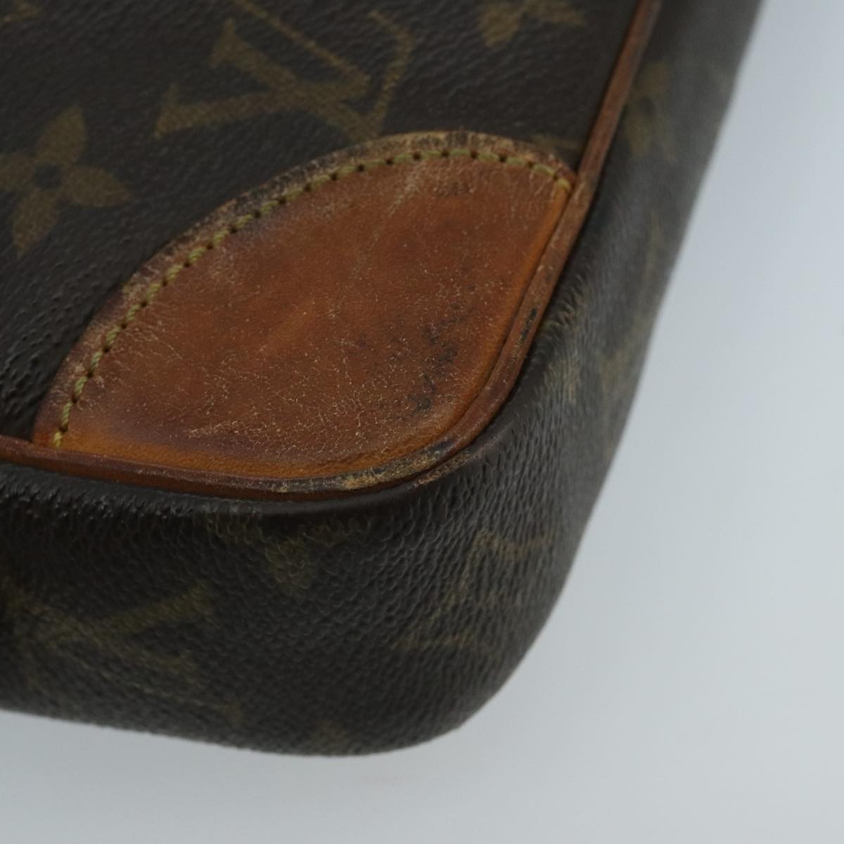 LOUIS VUITTON Monogram Marly Dragonne GM Clutch Bag M51825 LV Auth 100227