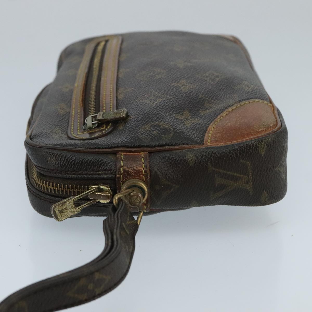 LOUIS VUITTON Monogram Marly Dragonne GM Clutch Bag M51825 LV Auth 100227