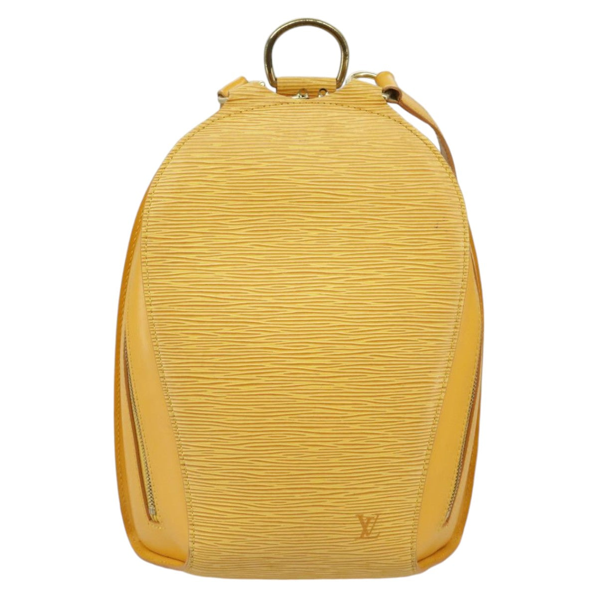 LOUIS VUITTON Epi Mabillon Backpack Yellow M52239 LV Auth 100233