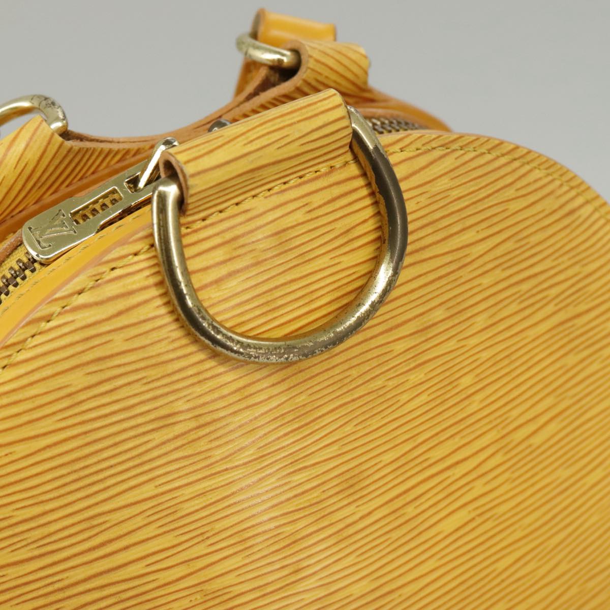 LOUIS VUITTON Epi Mabillon Backpack Yellow M52239 LV Auth 100233