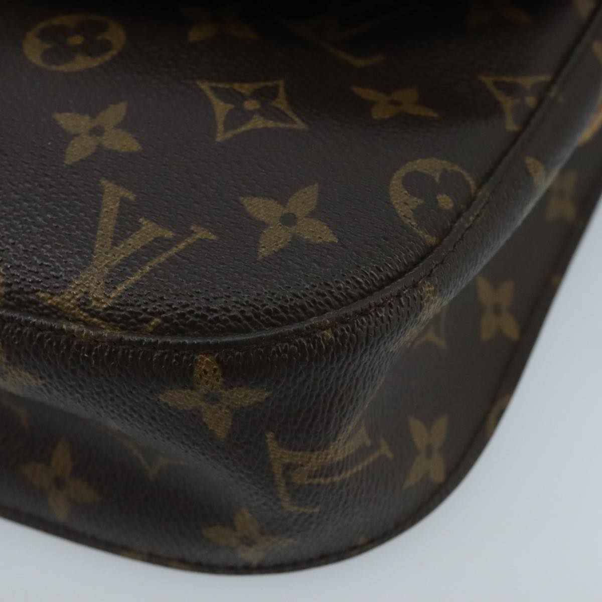 LOUIS VUITTON Monogram Saint Cloud GM Shoulder Bag M51242 LV Auth 100255