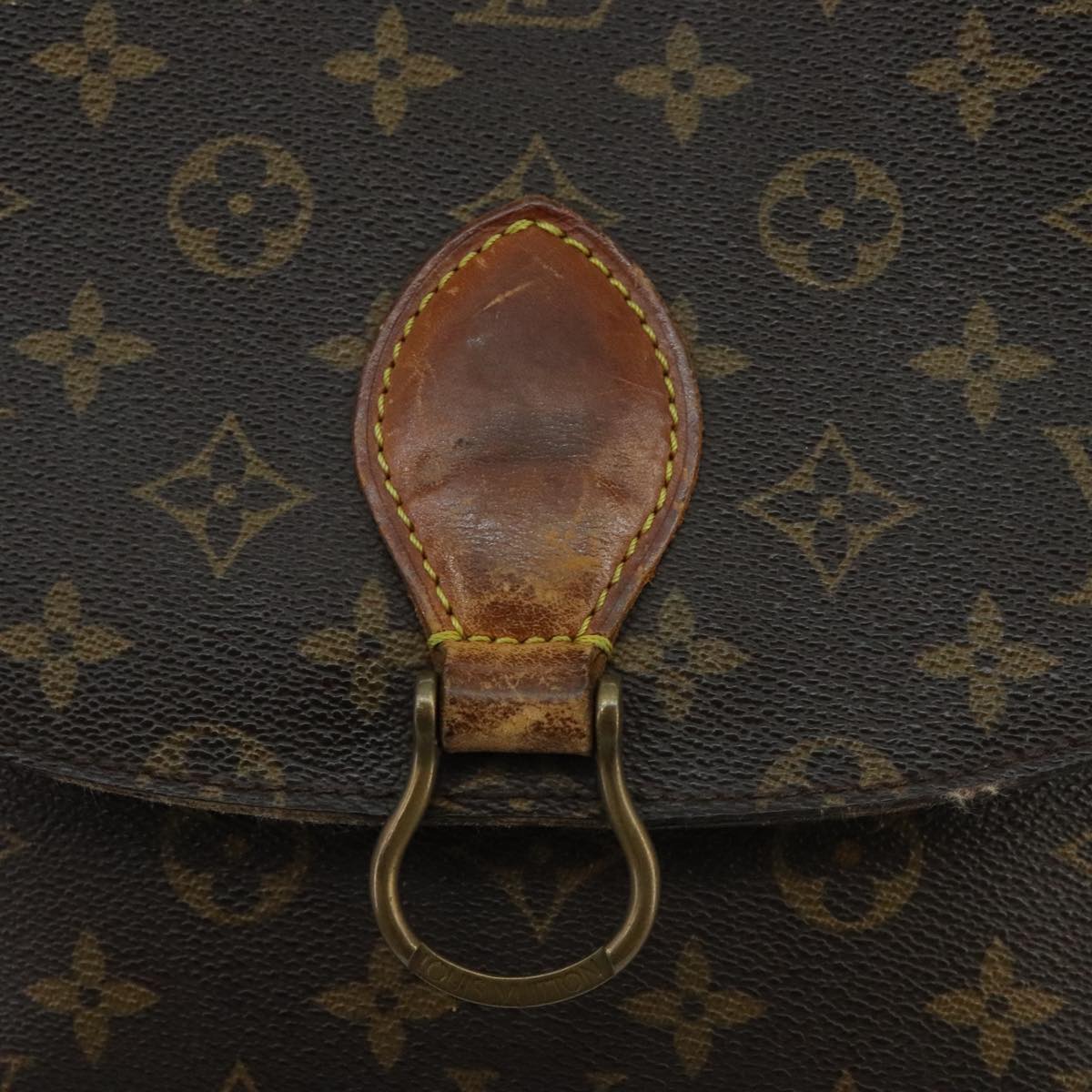 LOUIS VUITTON Monogram Saint Cloud GM Shoulder Bag M51242 LV Auth 100255