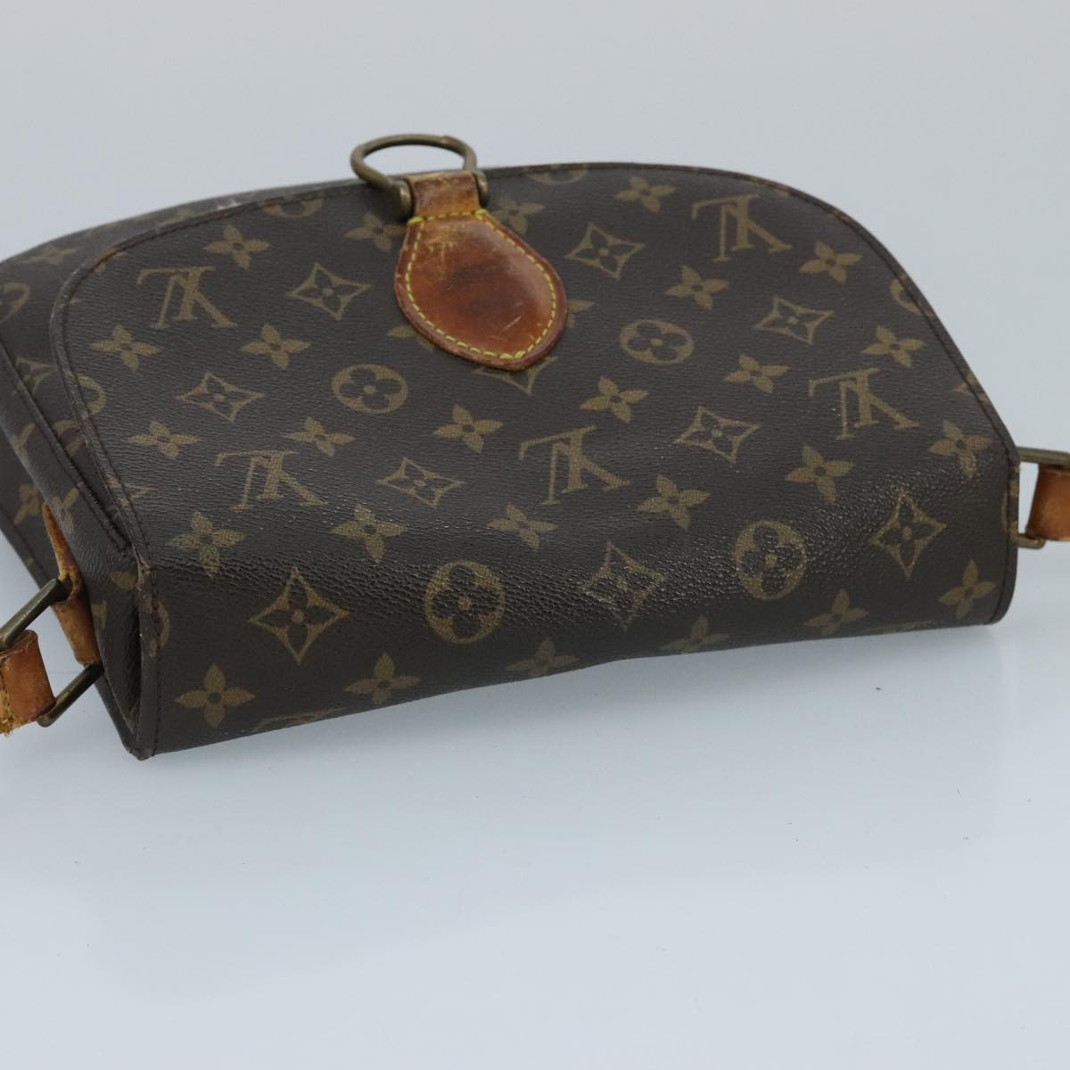 LOUIS VUITTON Monogram Saint Cloud GM Shoulder Bag M51242 LV Auth 100255