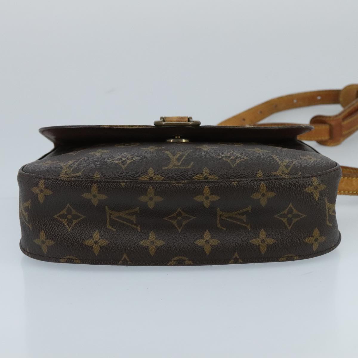 LOUIS VUITTON Monogram Saint Cloud GM Shoulder Bag M51242 LV Auth 100255