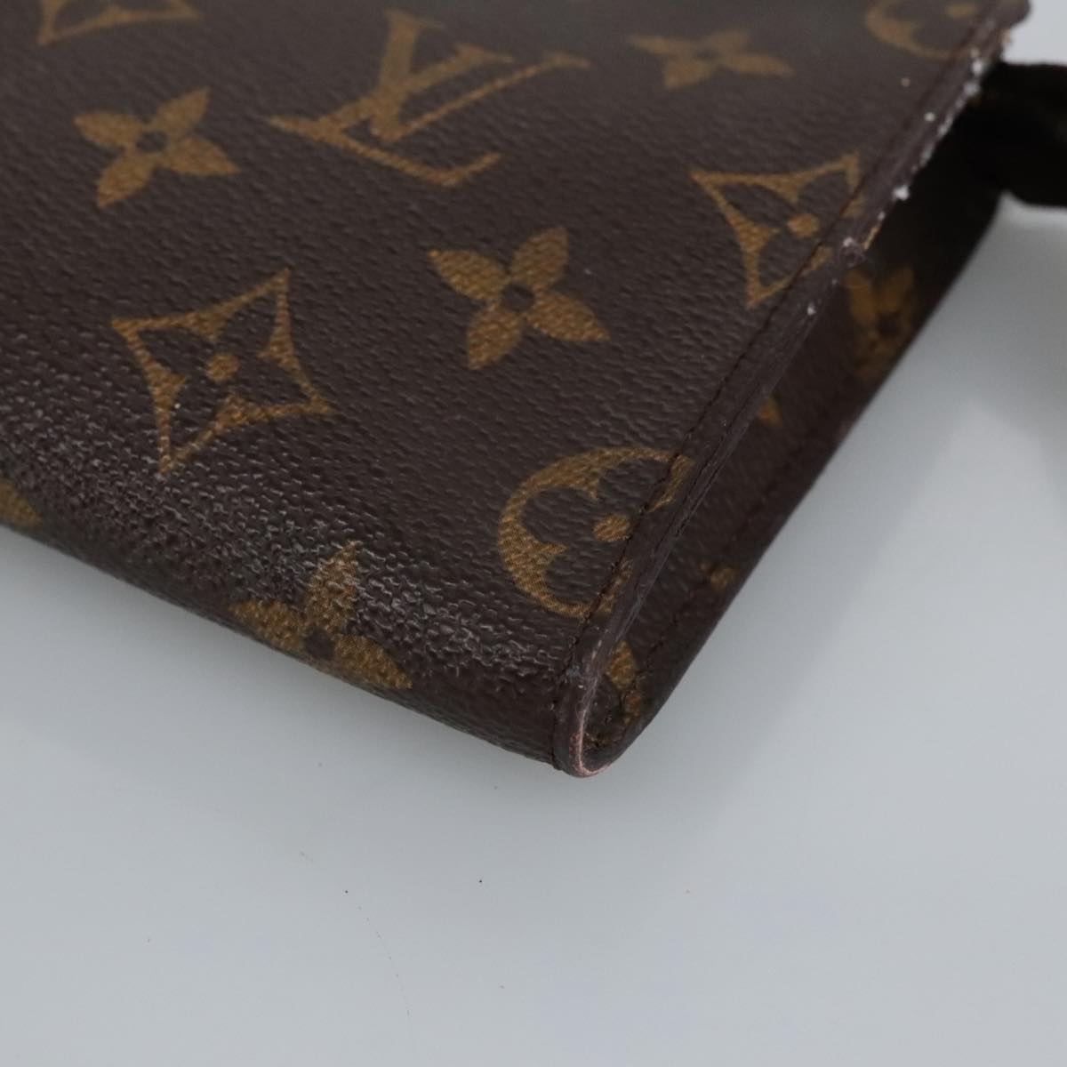 LOUIS VUITTON Monogram Bucket PM Accessory Pouch LV Auth 100294