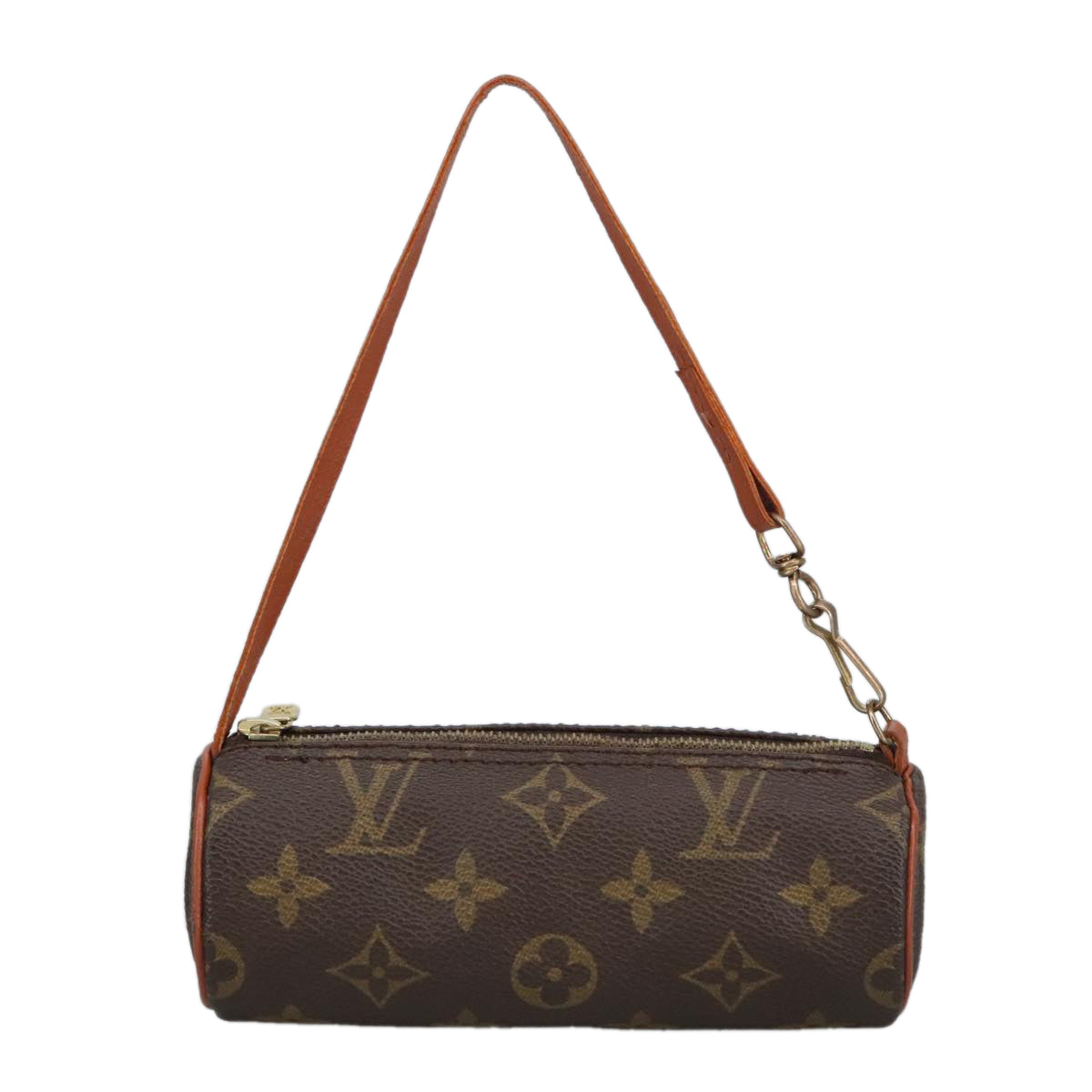 LOUIS VUITTON Monogram Papillon Pouch LV Auth 100318