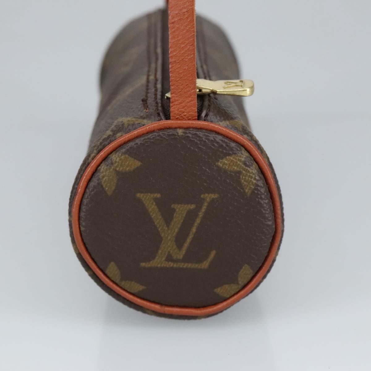 LOUIS VUITTON Monogram Papillon Pouch LV Auth 100318