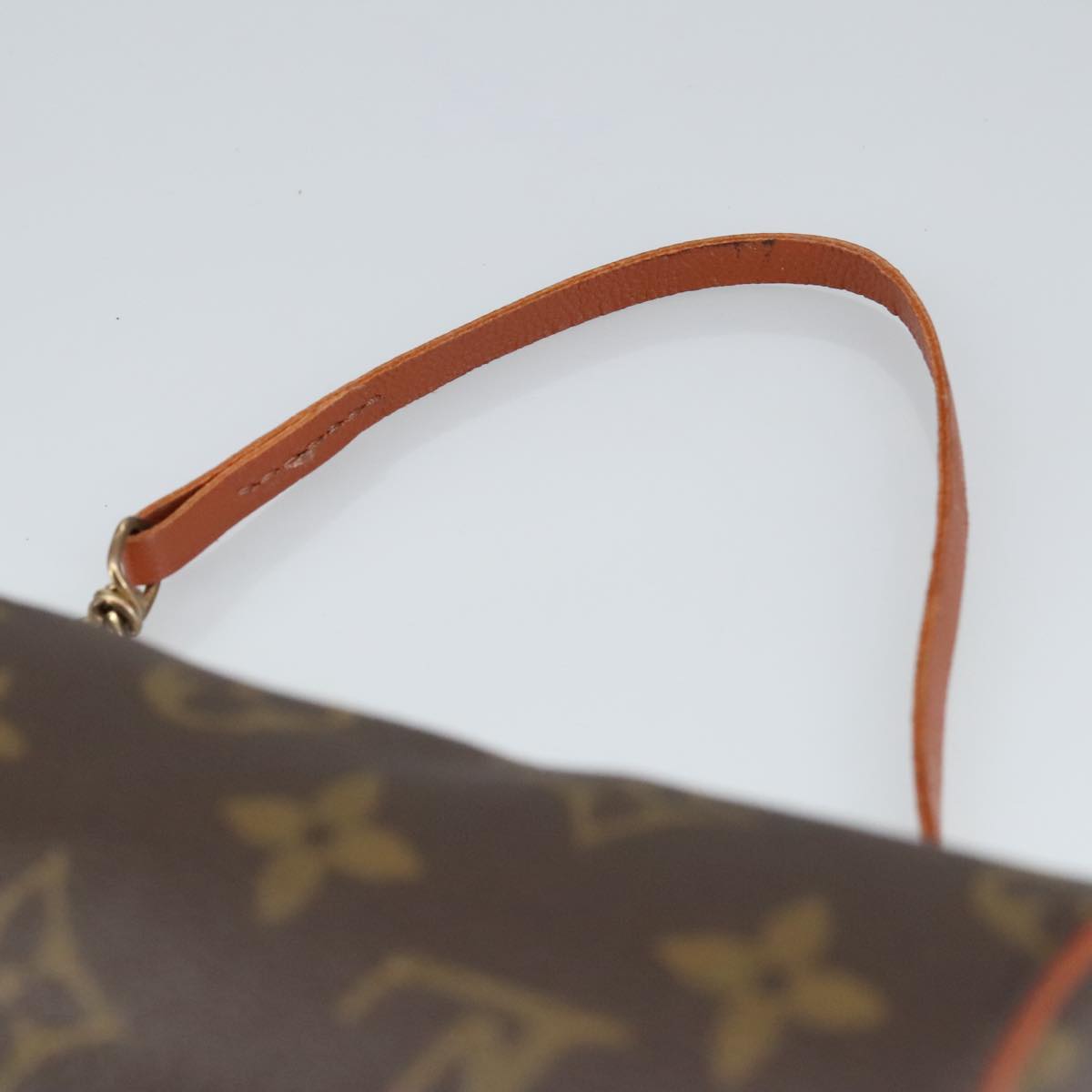 LOUIS VUITTON Monogram Papillon Pouch LV Auth 100318