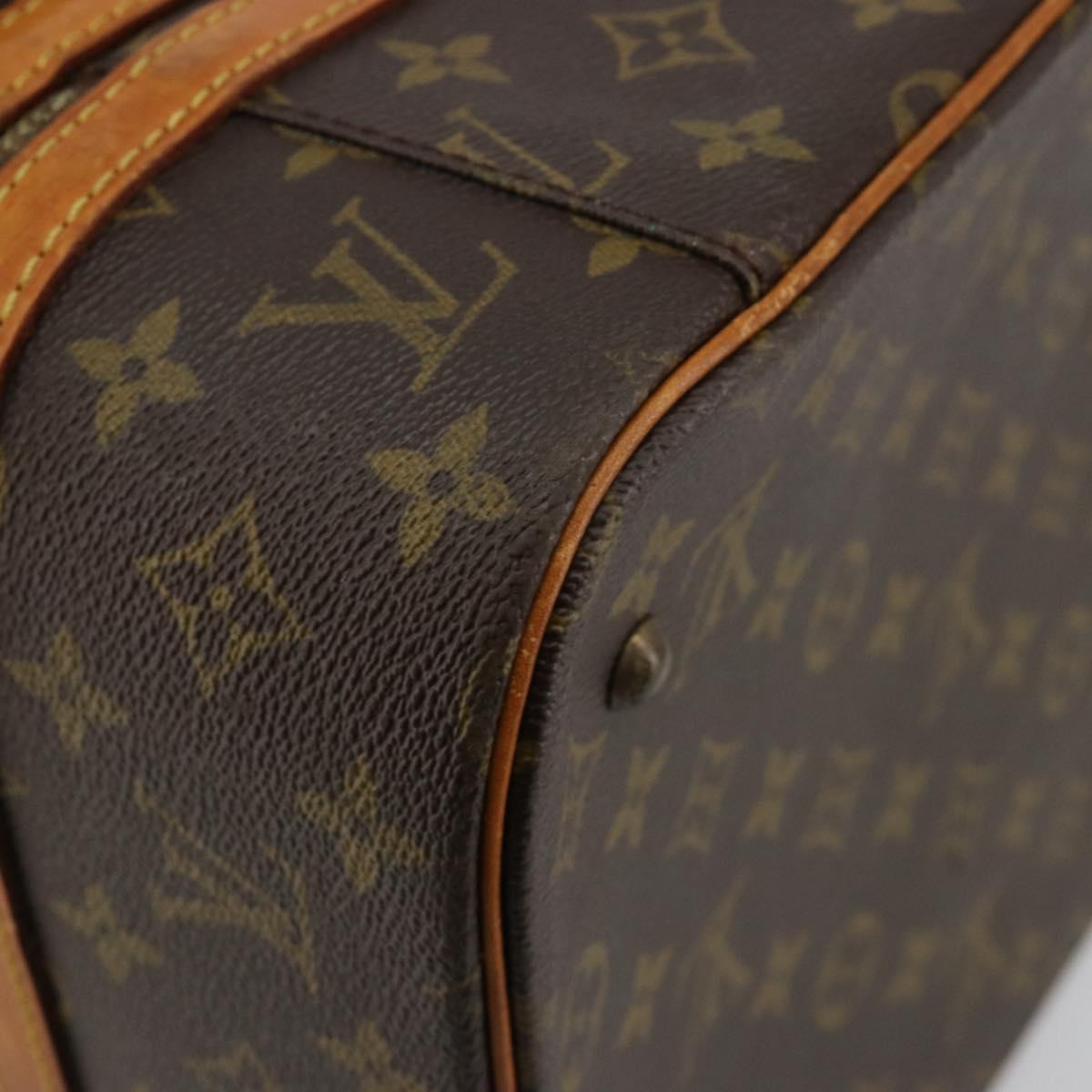 LOUIS VUITTON Monogram Sac Sports Boston Bag M41444 LV Auth 100368