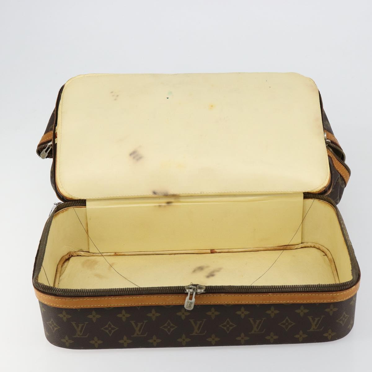 LOUIS VUITTON Monogram Sac Sports Boston Bag M41444 LV Auth 100368