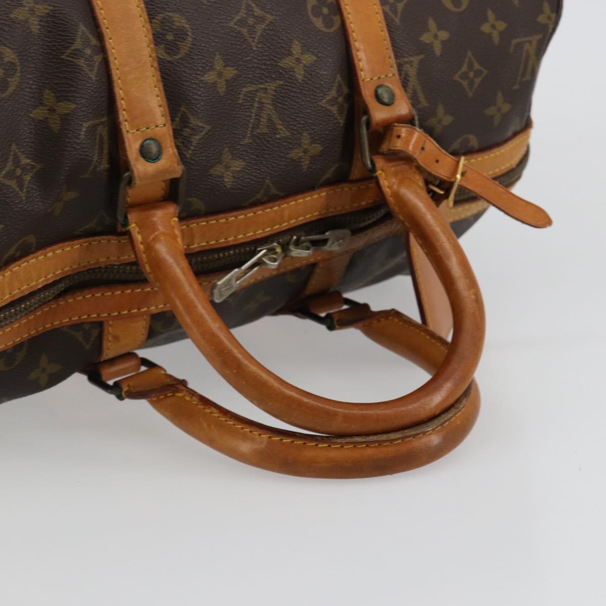 LOUIS VUITTON Monogram Sac Sports Boston Bag M41444 LV Auth 100368