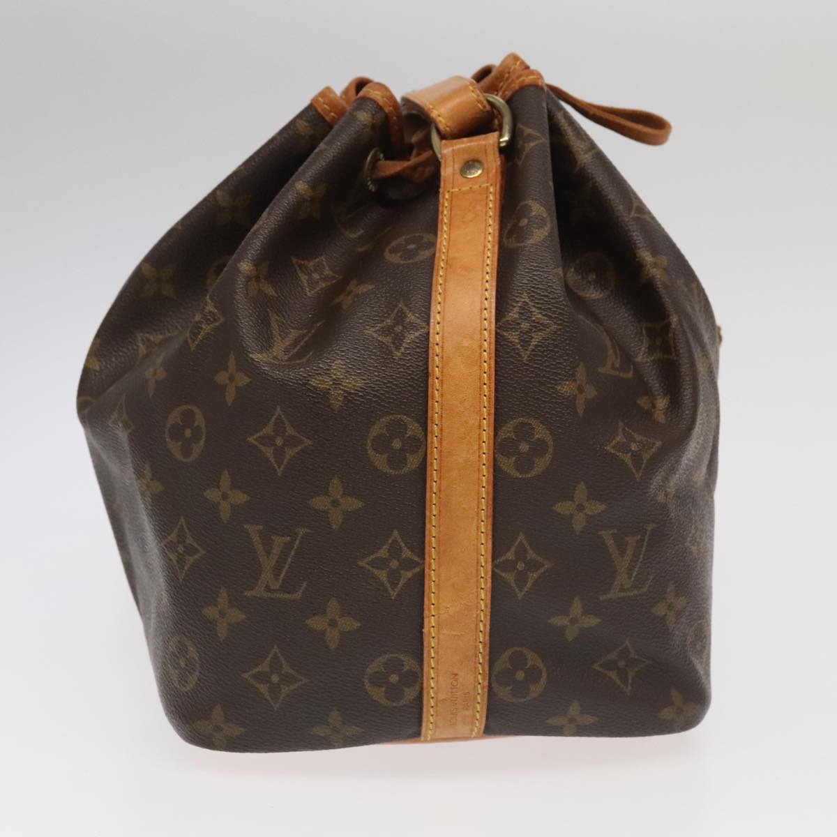 LOUIS VUITTON Monogram Petit Noe Shoulder Bag M42226 LV Auth 100422