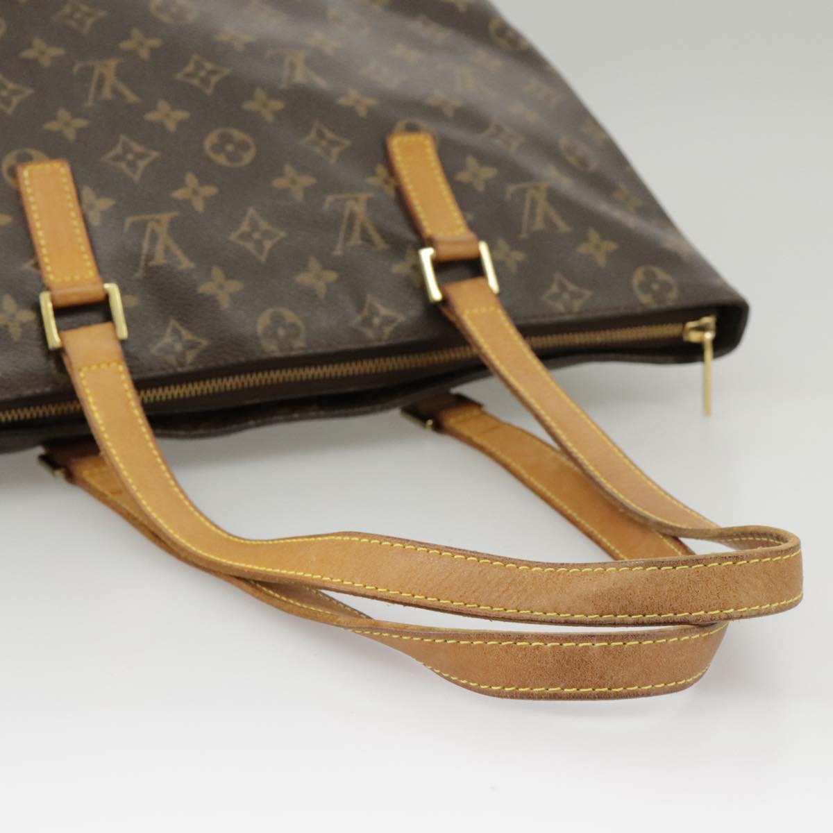 LOUIS VUITTON Monogram Cabas Mezzo Tote Bag M51151 LV Auth 100429