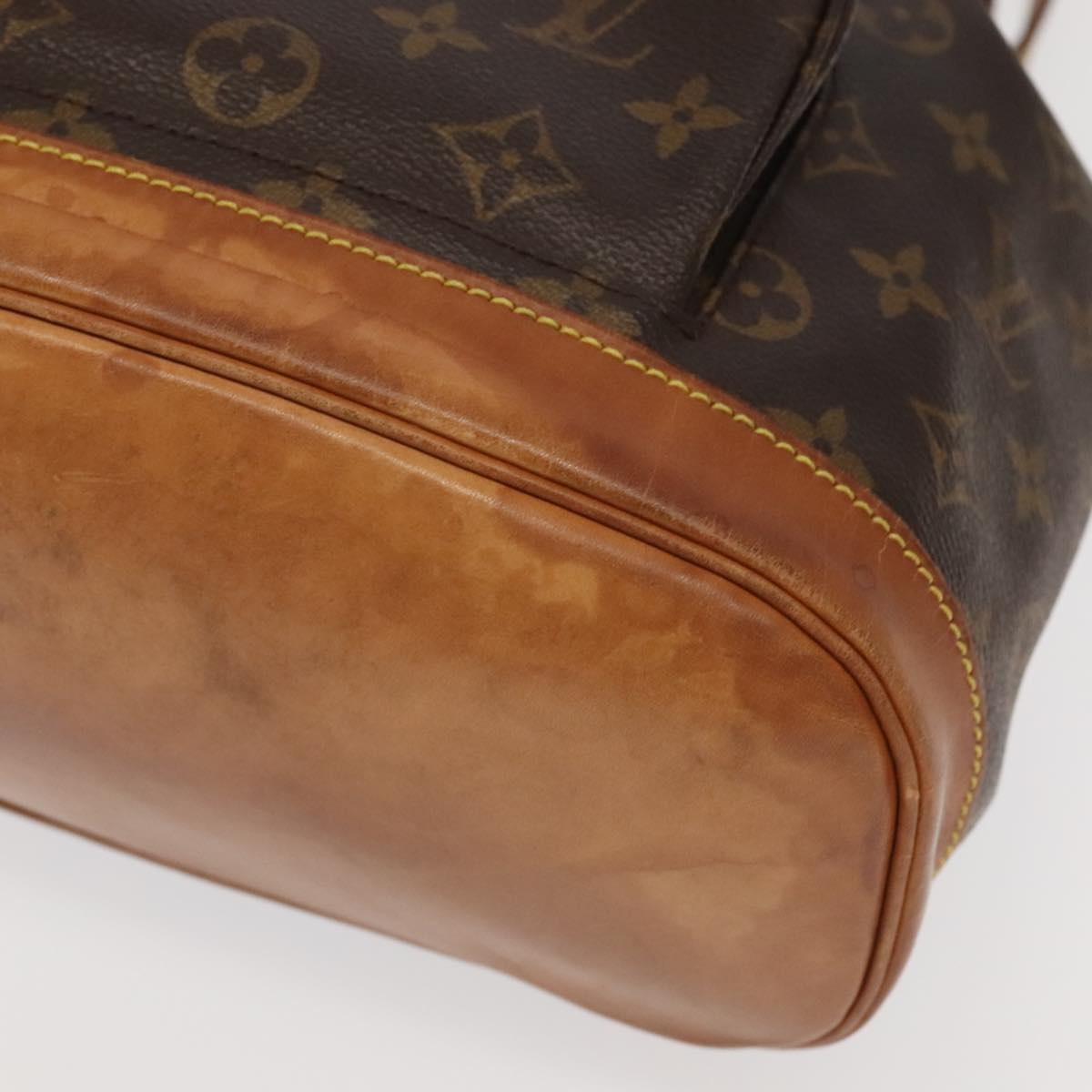 LOUIS VUITTON Monogram Montsouris MM Backpack M51136 LV Auth 100442