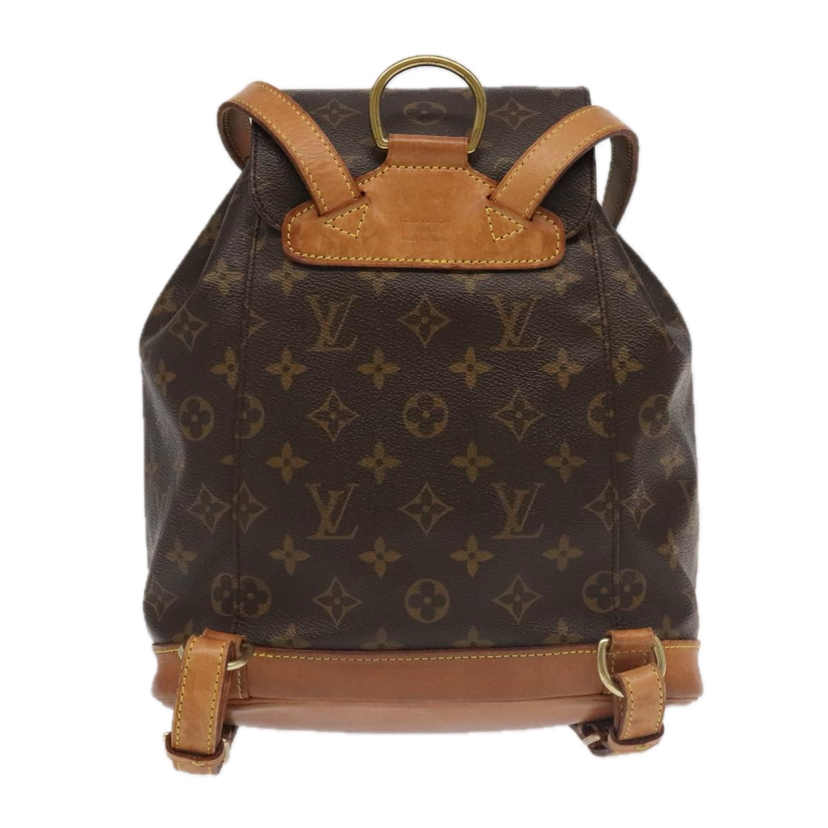 LOUIS VUITTON Monogram Montsouris MM Backpack M51136 LV Auth 100442