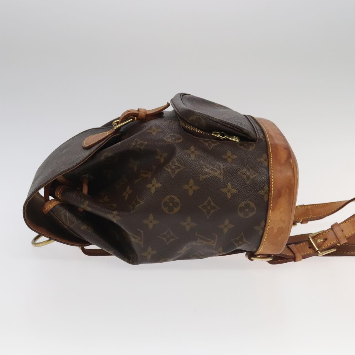 LOUIS VUITTON Monogram Montsouris MM Backpack M51136 LV Auth 100442