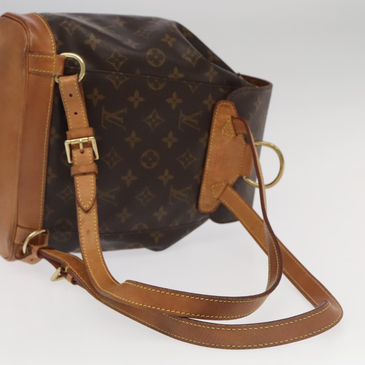 LOUIS VUITTON Monogram Montsouris MM Backpack M51136 LV Auth 100442