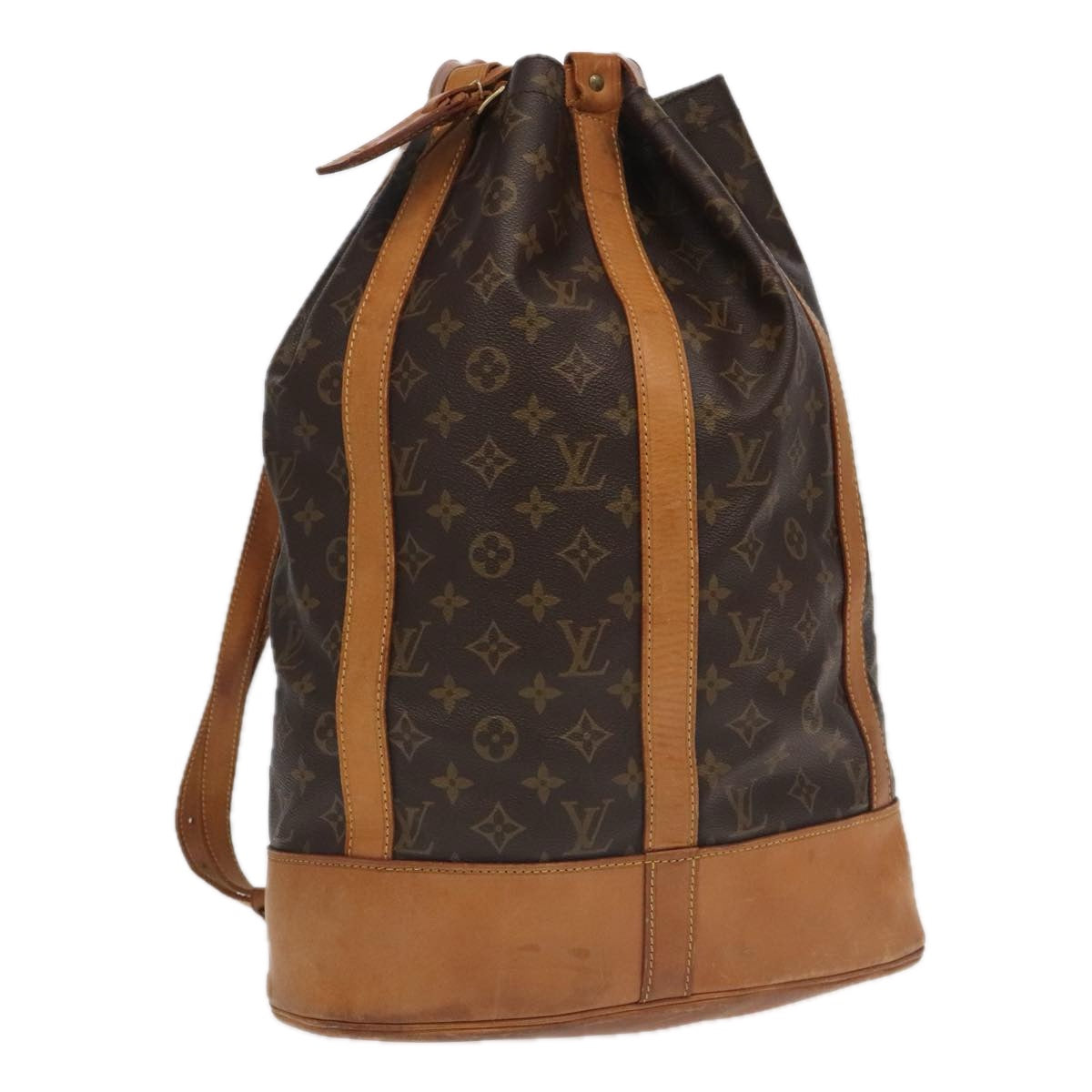 LOUIS VUITTON Monogram Randonnee GM Shoulder Bag M42244 LV Auth 100443