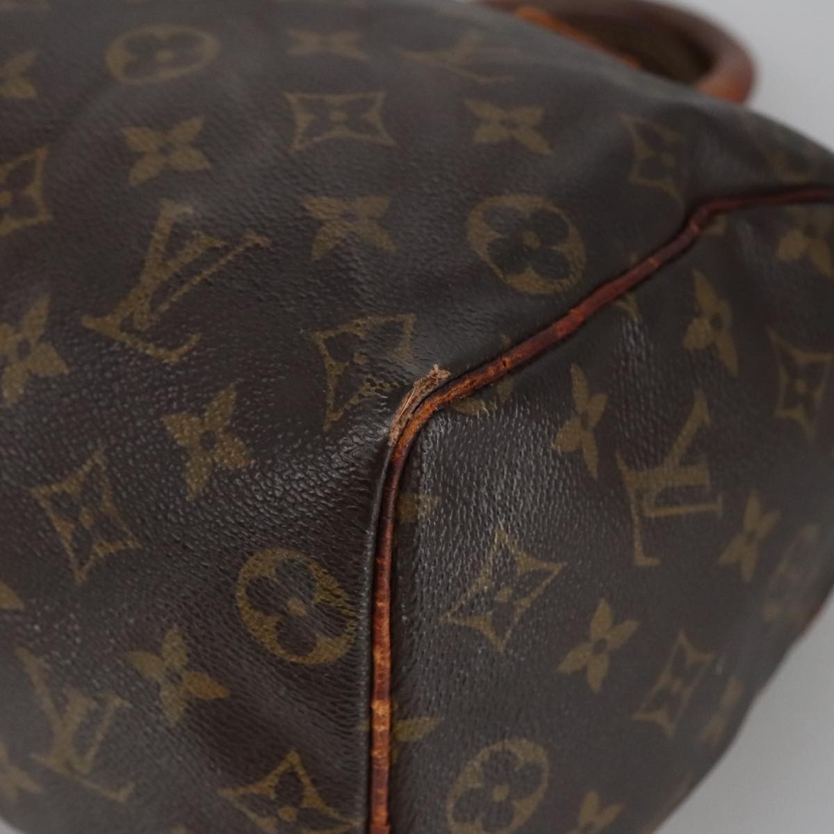 LOUIS VUITTON Monogram Speedy 25 Hand Bag M41528 LV Auth 100444