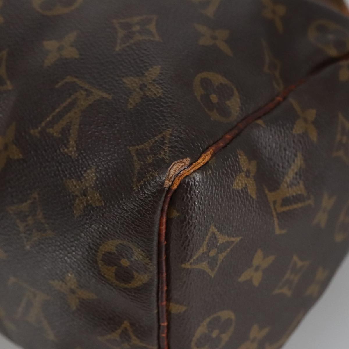 LOUIS VUITTON Monogram Speedy 25 Hand Bag M41528 LV Auth 100444