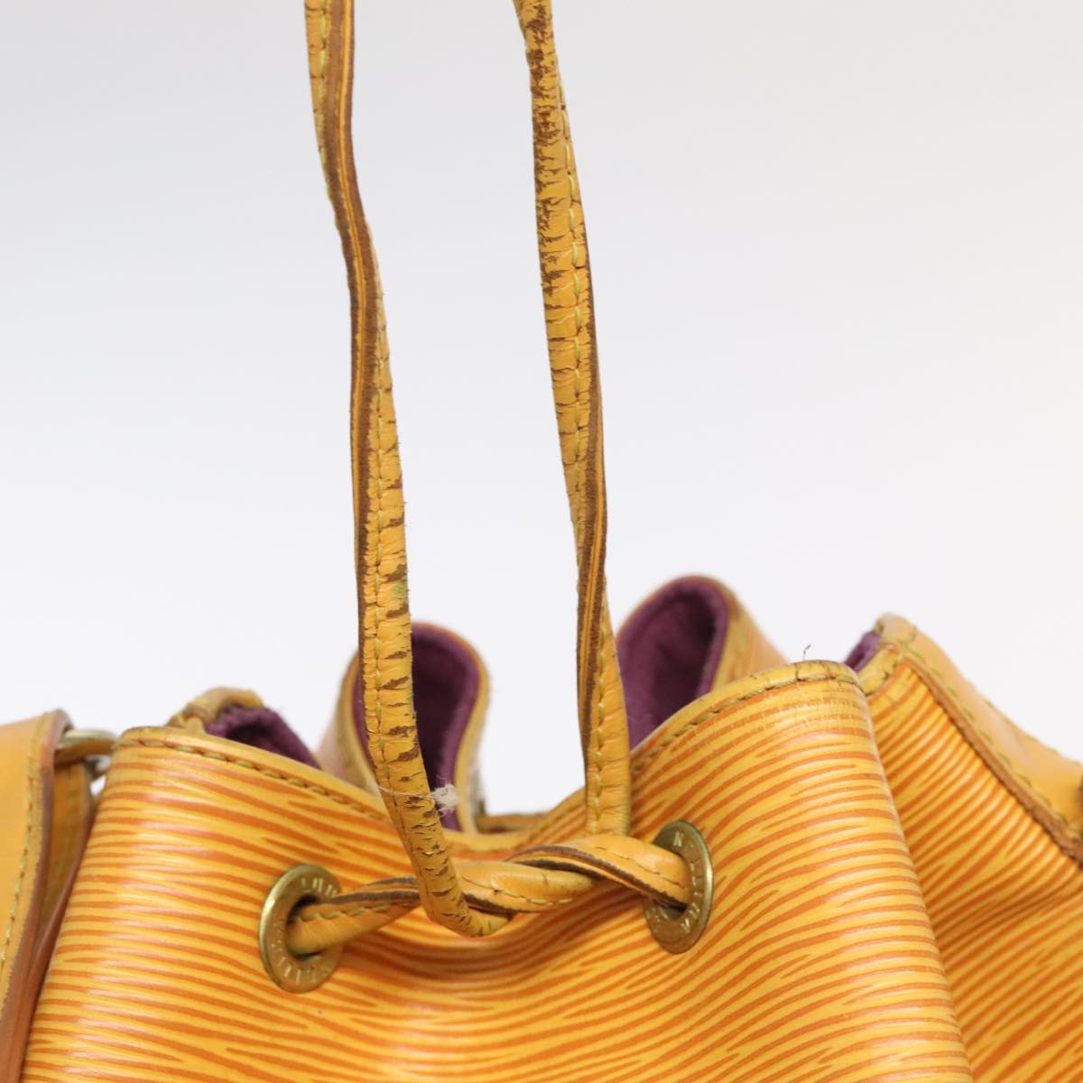 LOUIS VUITTON Epi Noe Shoulder Bag Tassili Yellow M44009 LV Auth 100457