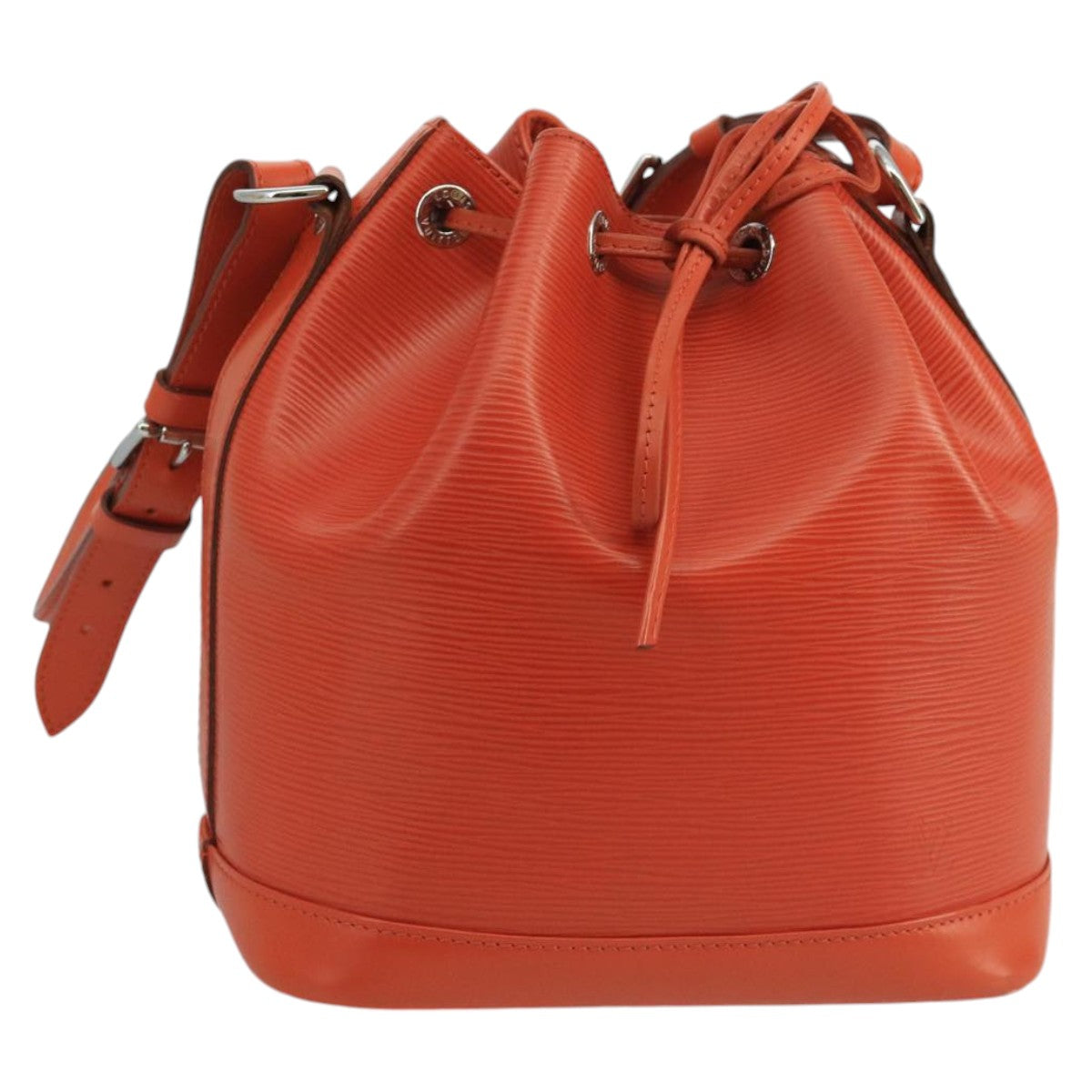 LOUIS VUITTON Epi Noe BB Shoulder Bag Orange Pimon M40847 LV Auth 100483V