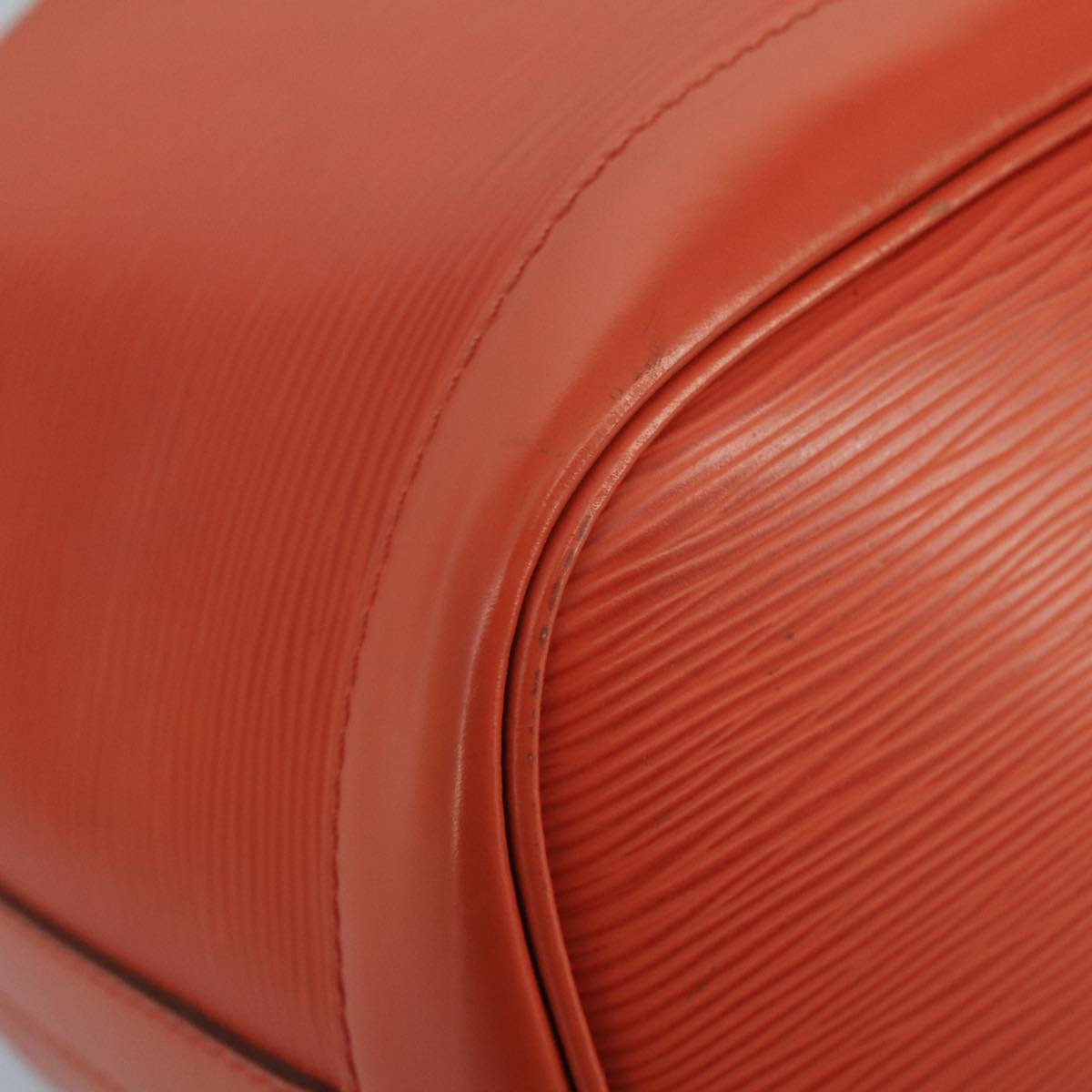 LOUIS VUITTON Epi Noe BB Shoulder Bag Orange Pimon M40847 LV Auth 100483V