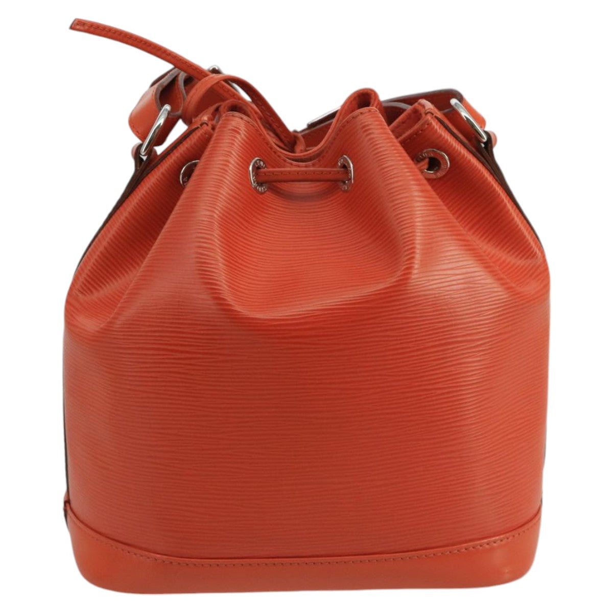 LOUIS VUITTON Epi Noe BB Shoulder Bag Orange Pimon M40847 LV Auth 100483V