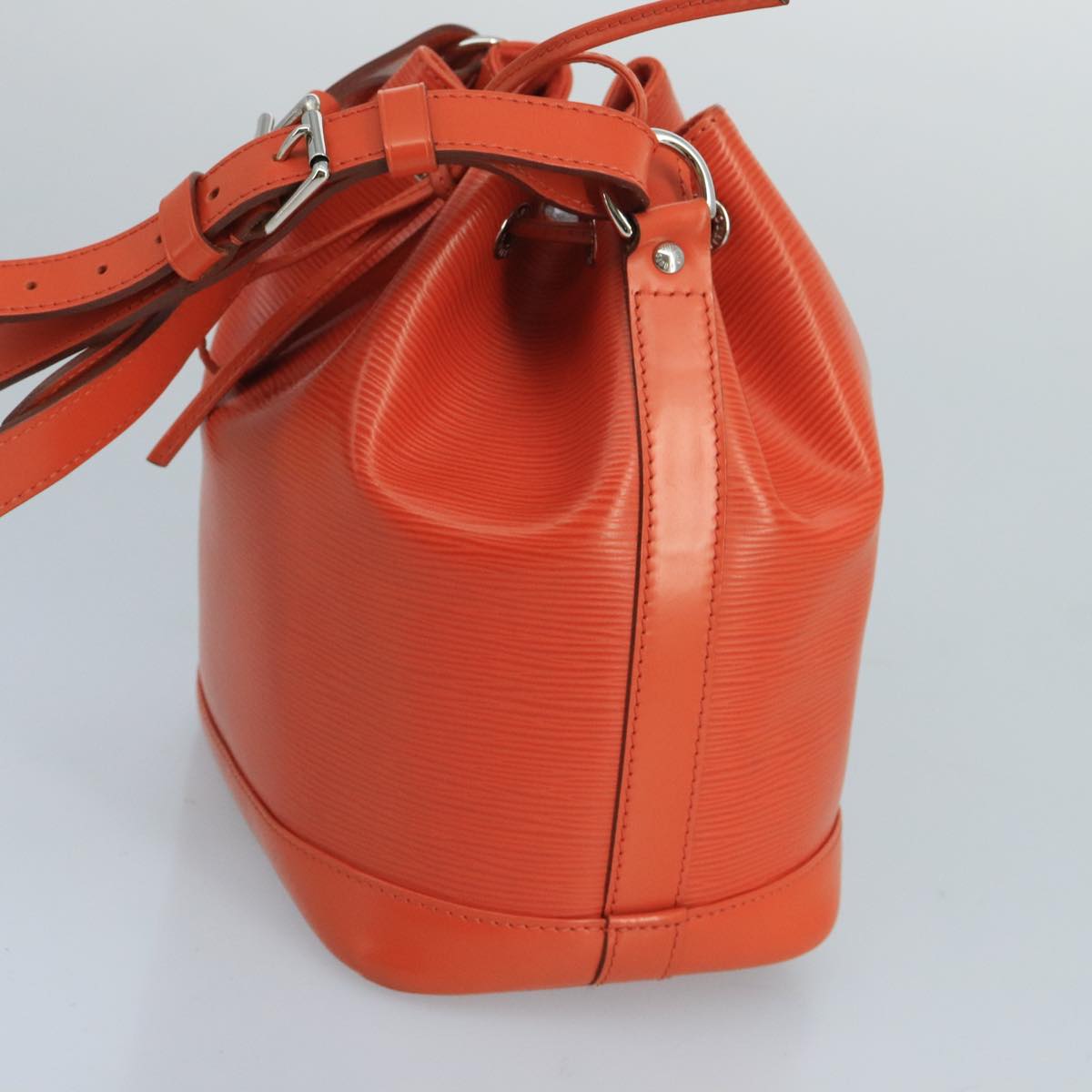 LOUIS VUITTON Epi Noe BB Shoulder Bag Orange Pimon M40847 LV Auth 100483V