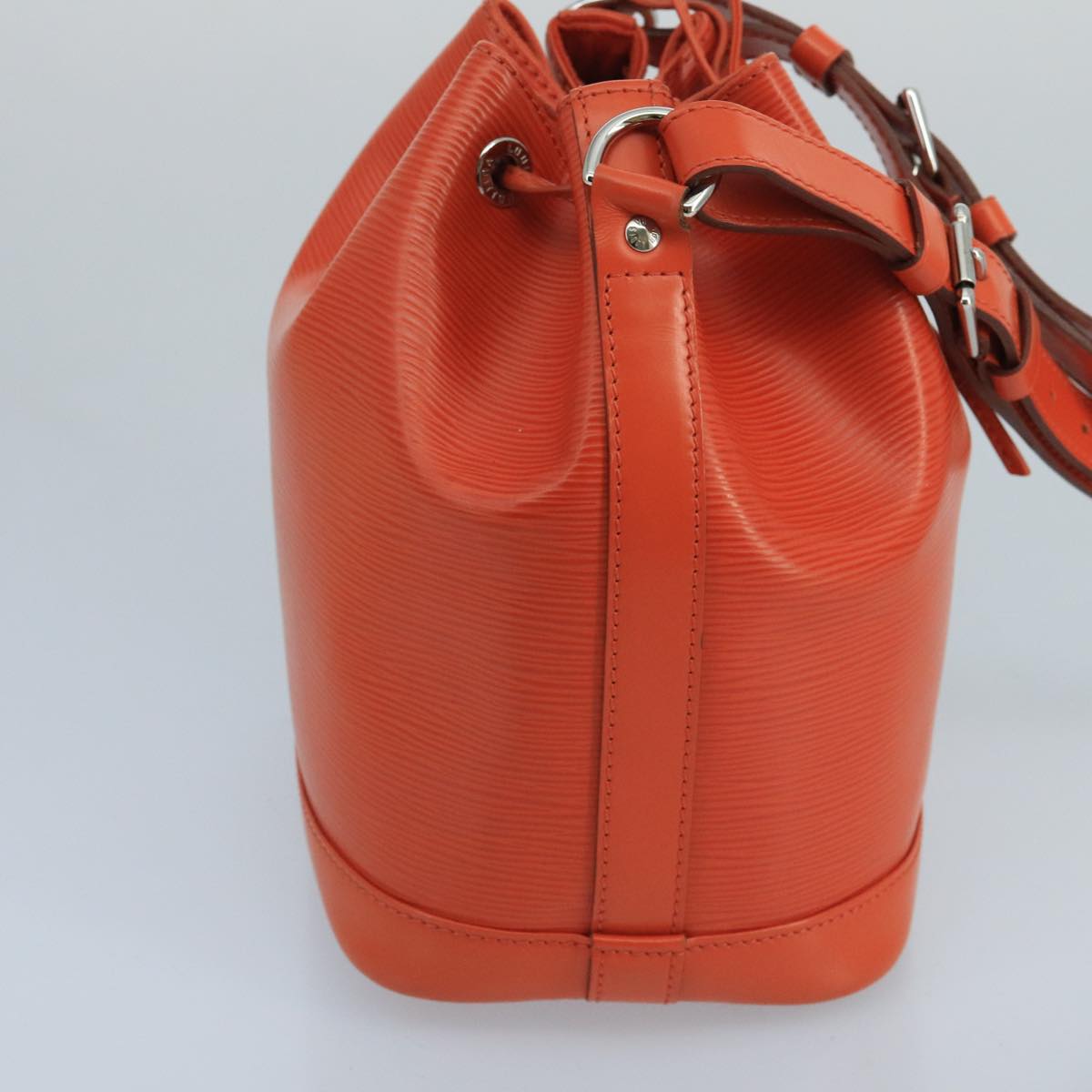 LOUIS VUITTON Epi Noe BB Shoulder Bag Orange Pimon M40847 LV Auth 100483V