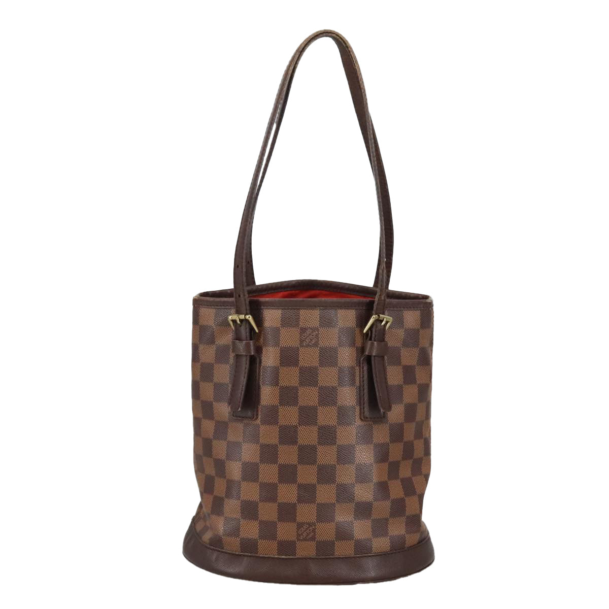 LOUIS VUITTON Damier Ebene Marais Shoulder Bag N42240 LV Auth 100488