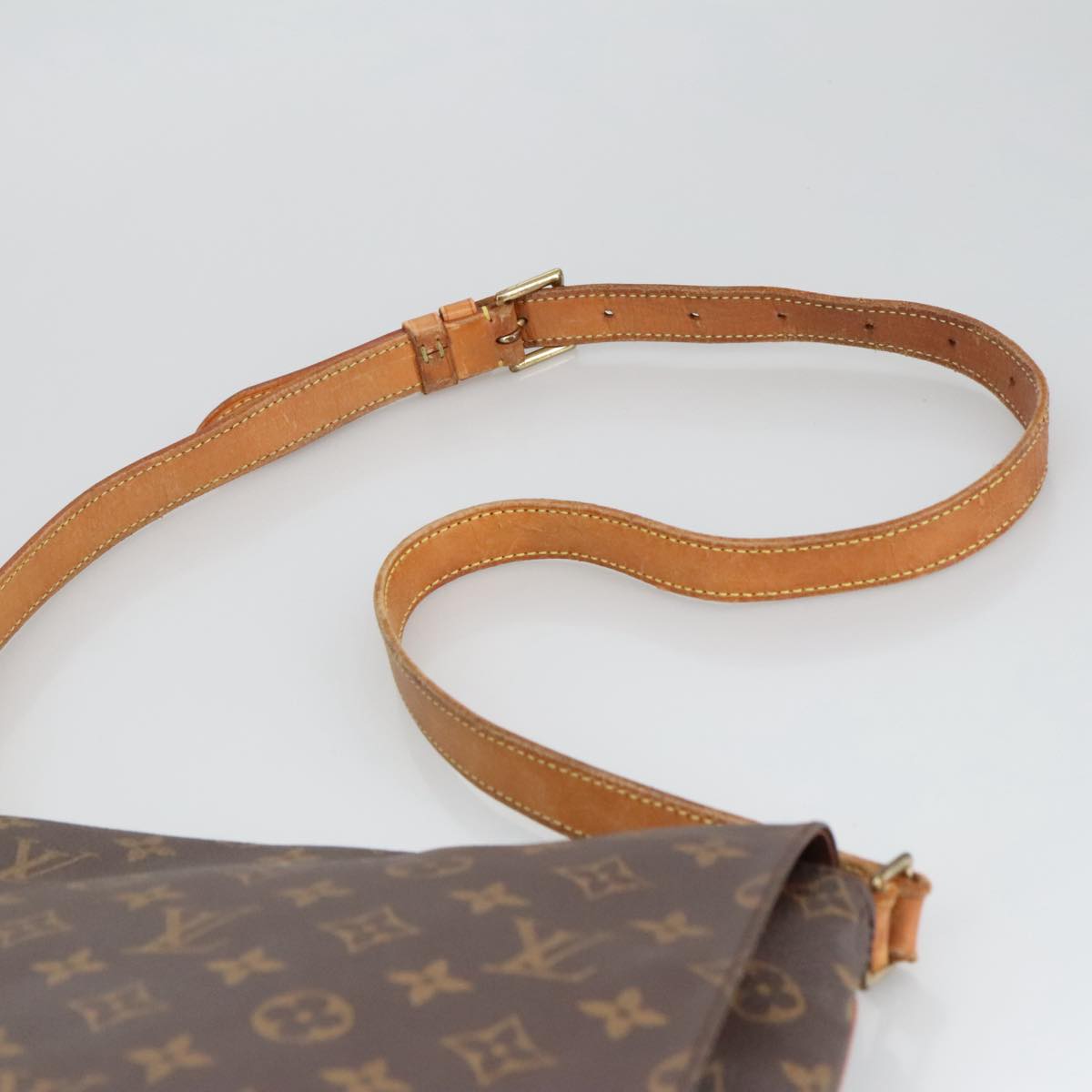 LOUIS VUITTON Monogram Musette Shoulder Bag M51256 LV Auth 100498