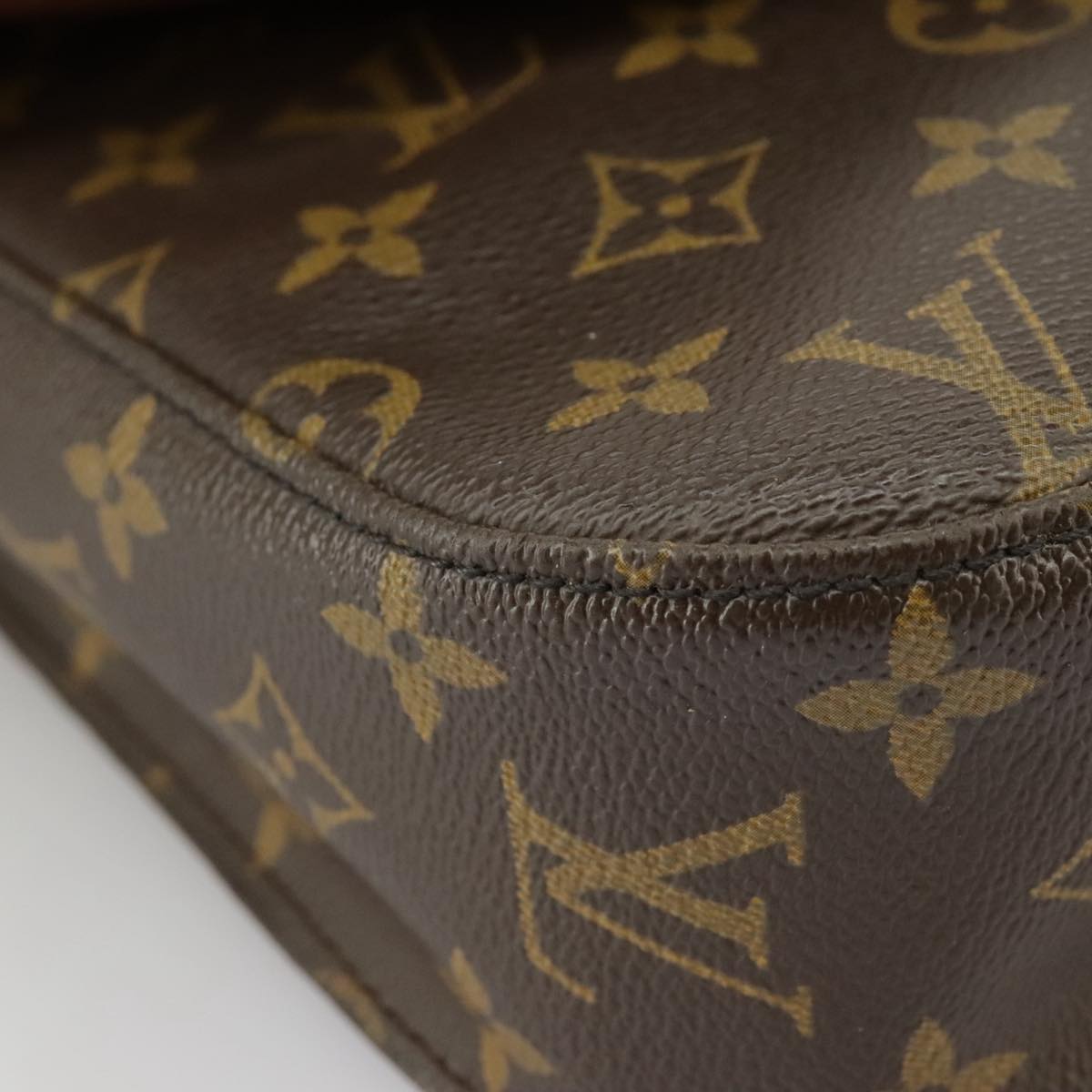 LOUIS VUITTON Monogram Saint Cloud GM Shoulder Bag M51242 LV Auth 100501