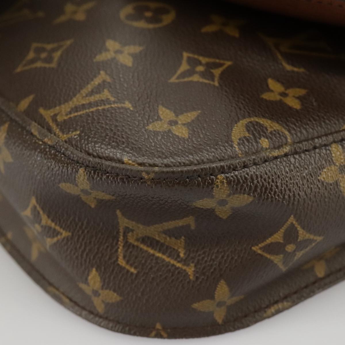 LOUIS VUITTON Monogram Saint Cloud GM Shoulder Bag M51242 LV Auth 100501