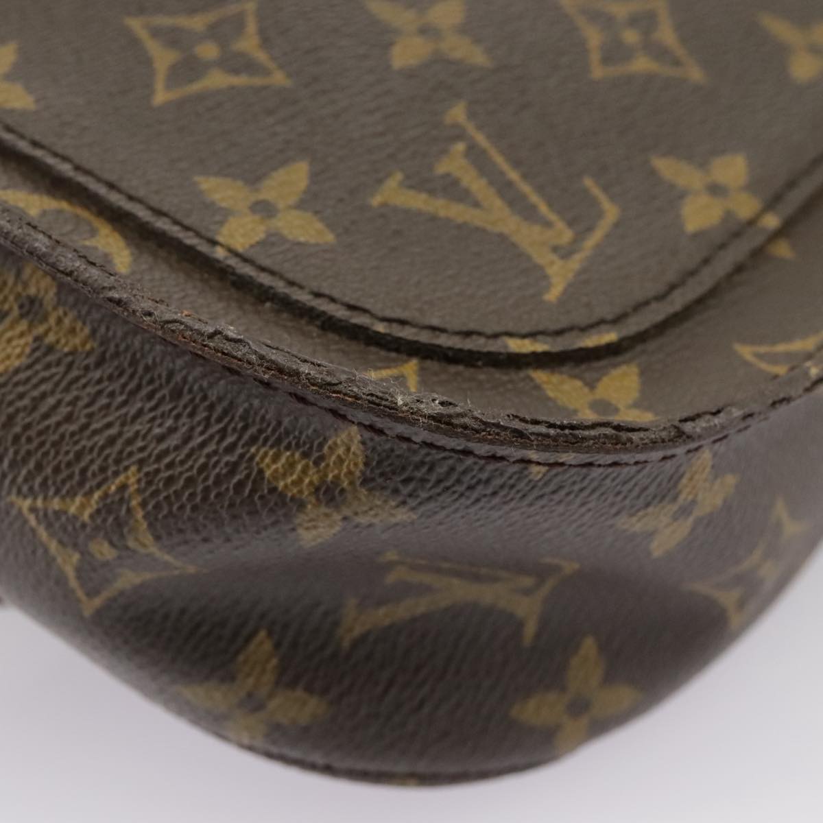 LOUIS VUITTON Monogram Saint Cloud GM Shoulder Bag M51242 LV Auth 100501