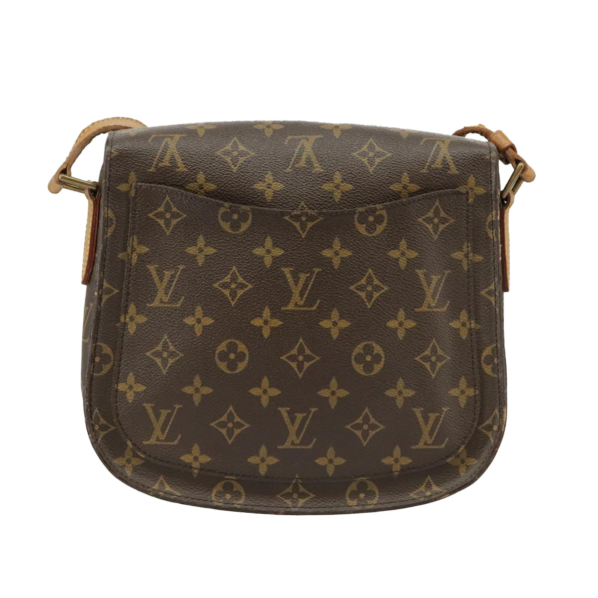 LOUIS VUITTON Monogram Saint Cloud GM Shoulder Bag M51242 LV Auth 100501