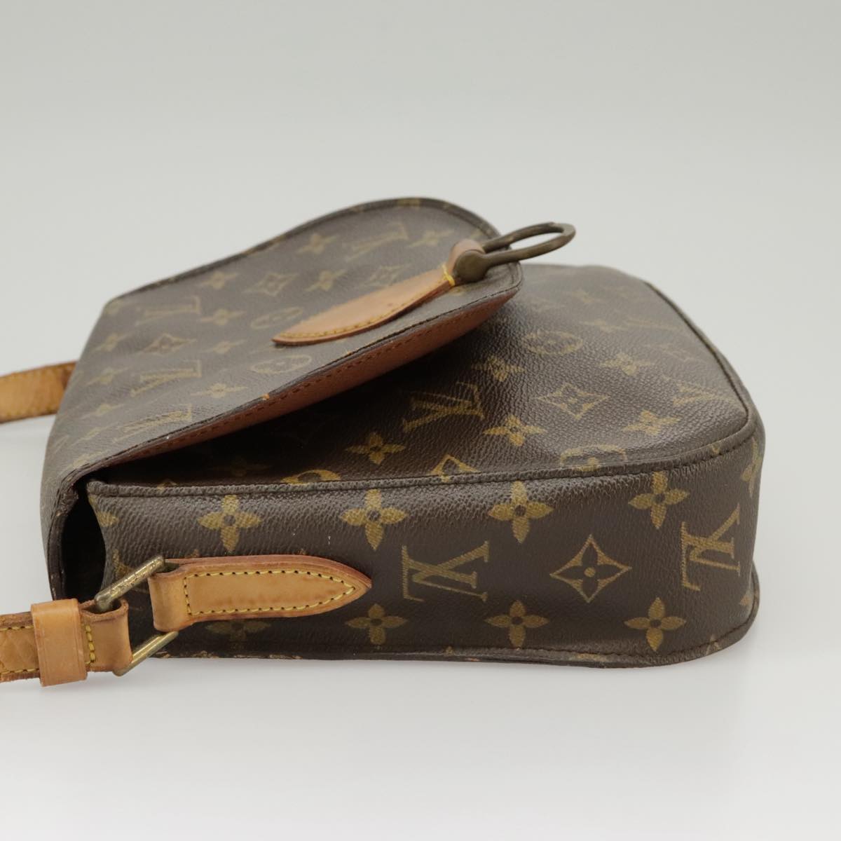 LOUIS VUITTON Monogram Saint Cloud GM Shoulder Bag M51242 LV Auth 100501