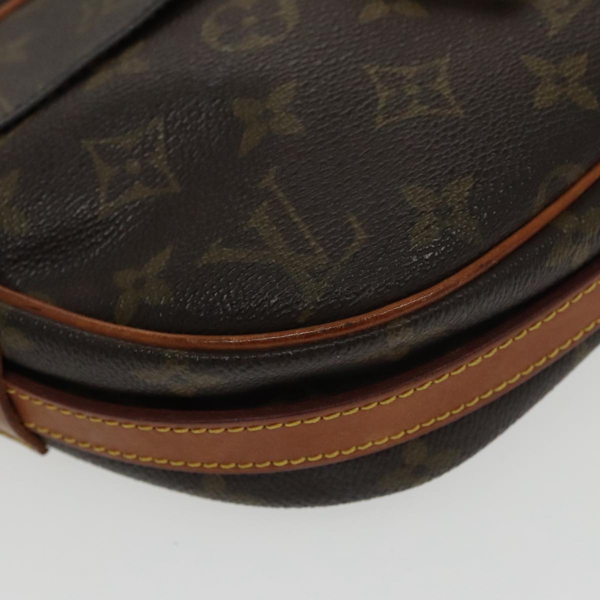 LOUIS VUITTON Monogram Jeune Fille PM Shoulder Bag M51227 LV Auth 100518