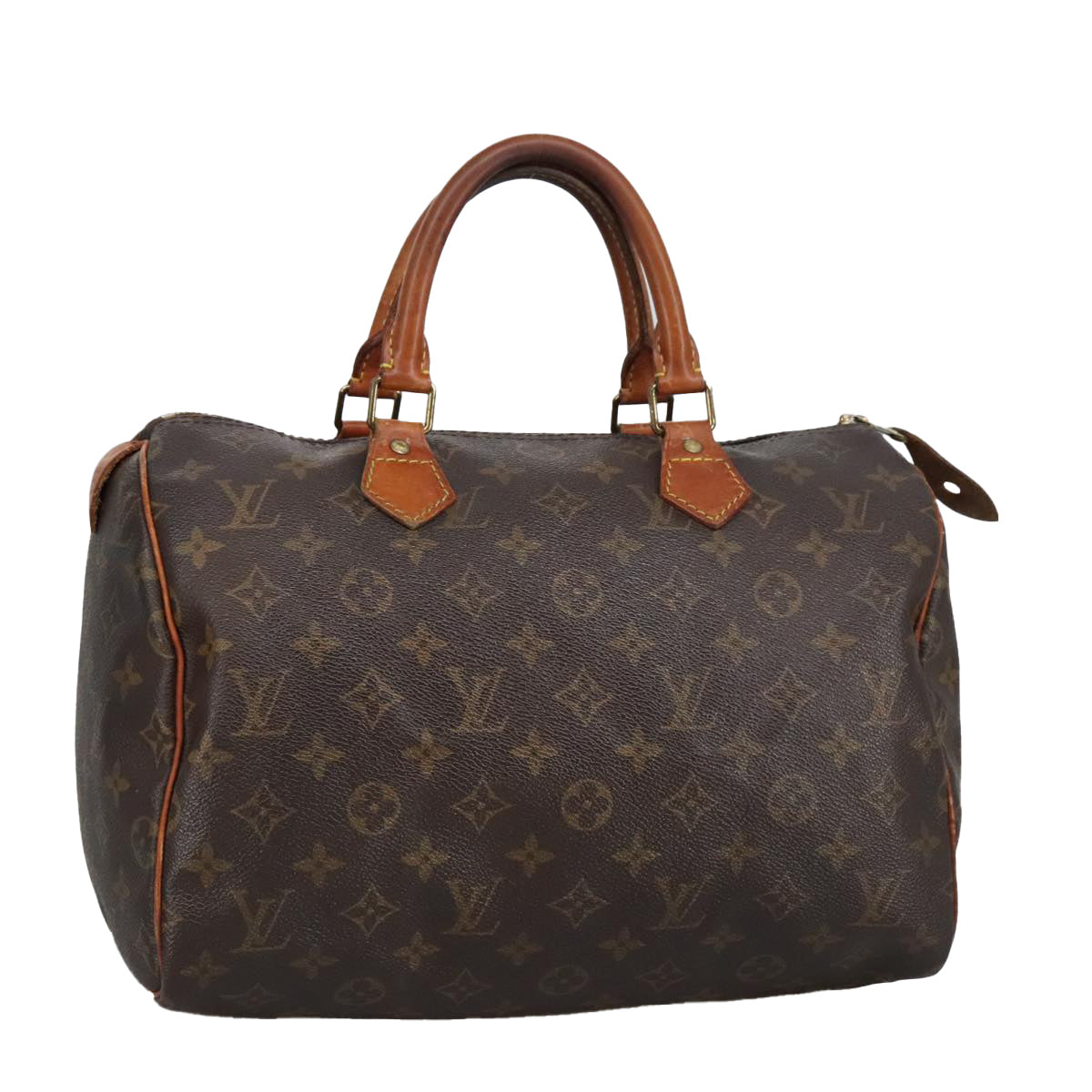 LOUIS VUITTON Monogram Speedy 30 Hand Bag M41526 LV Auth 100532