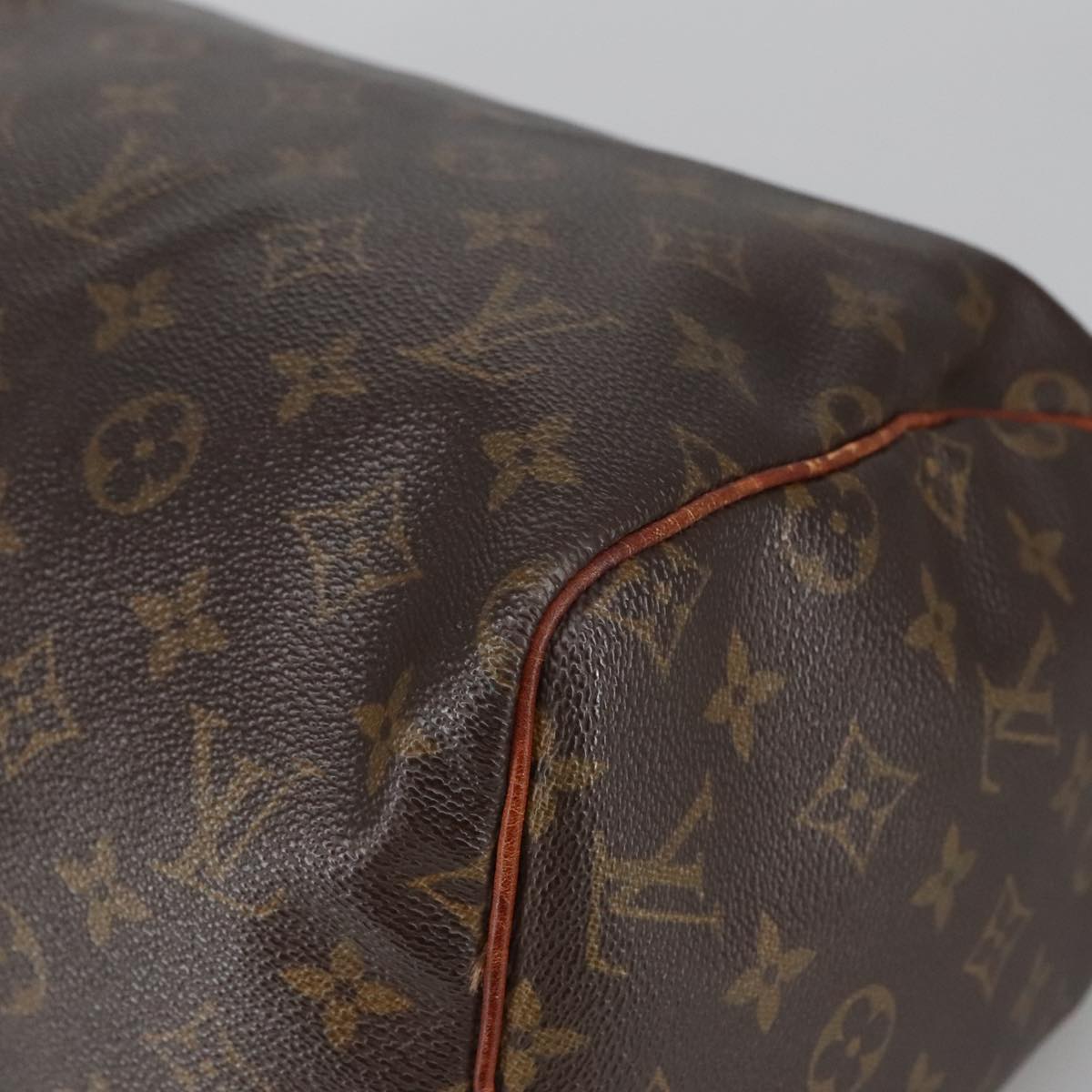 LOUIS VUITTON Monogram Speedy 30 Hand Bag M41526 LV Auth 100532