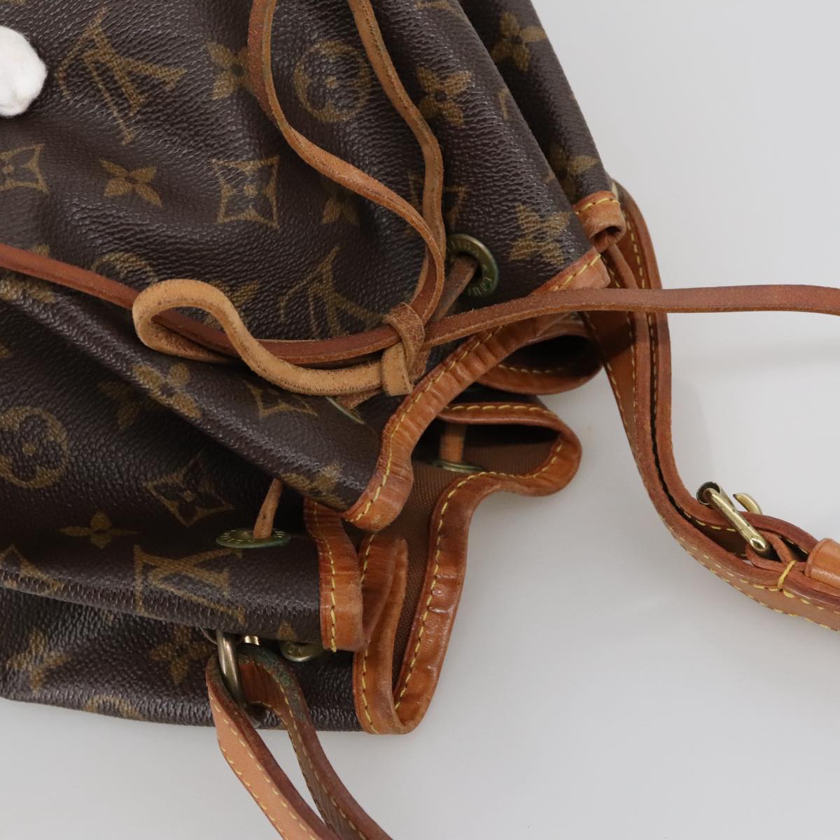 LOUIS VUITTON Monogram Petit Noe Shoulder Bag M42226 LV Auth 100538