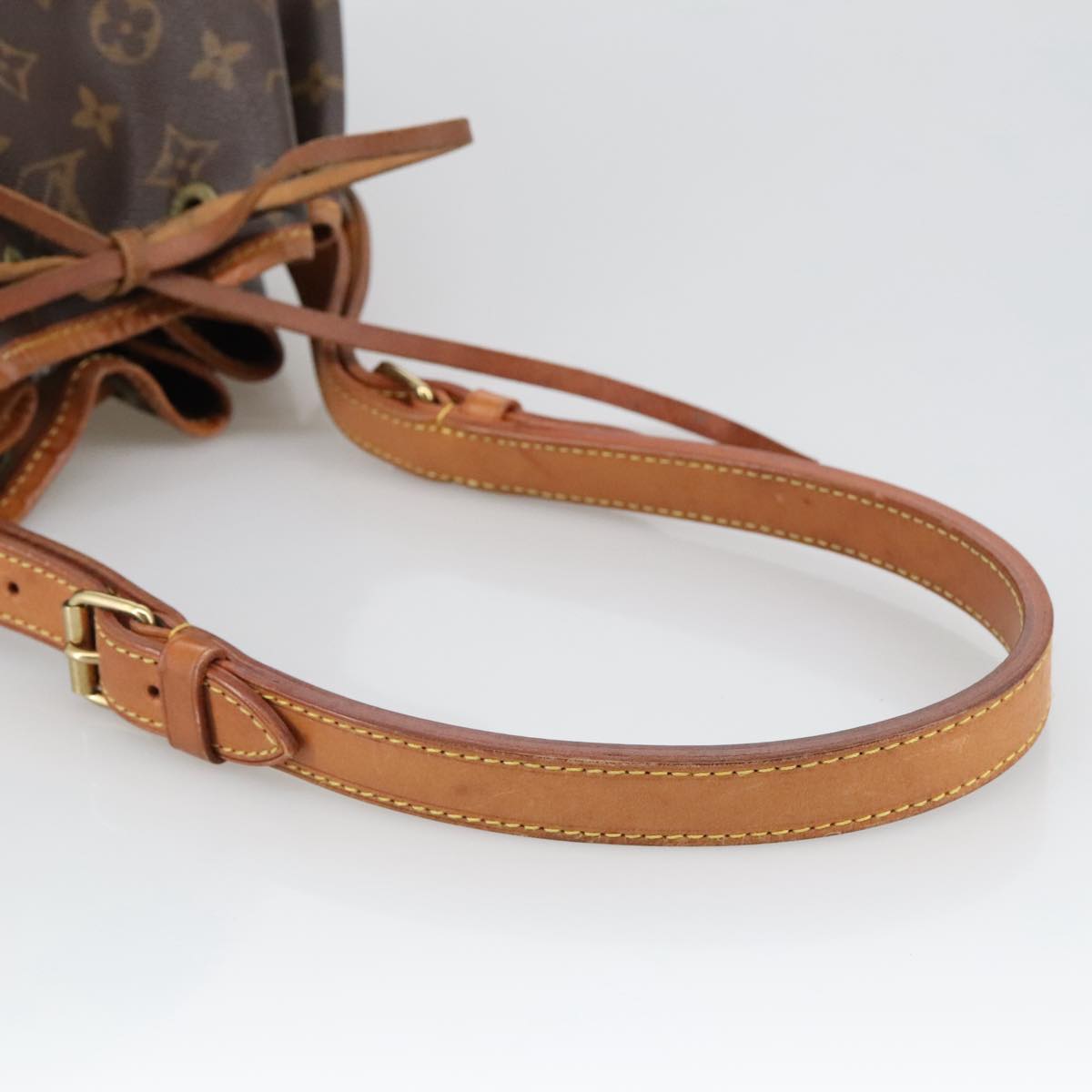 LOUIS VUITTON Monogram Petit Noe Shoulder Bag M42226 LV Auth 100538