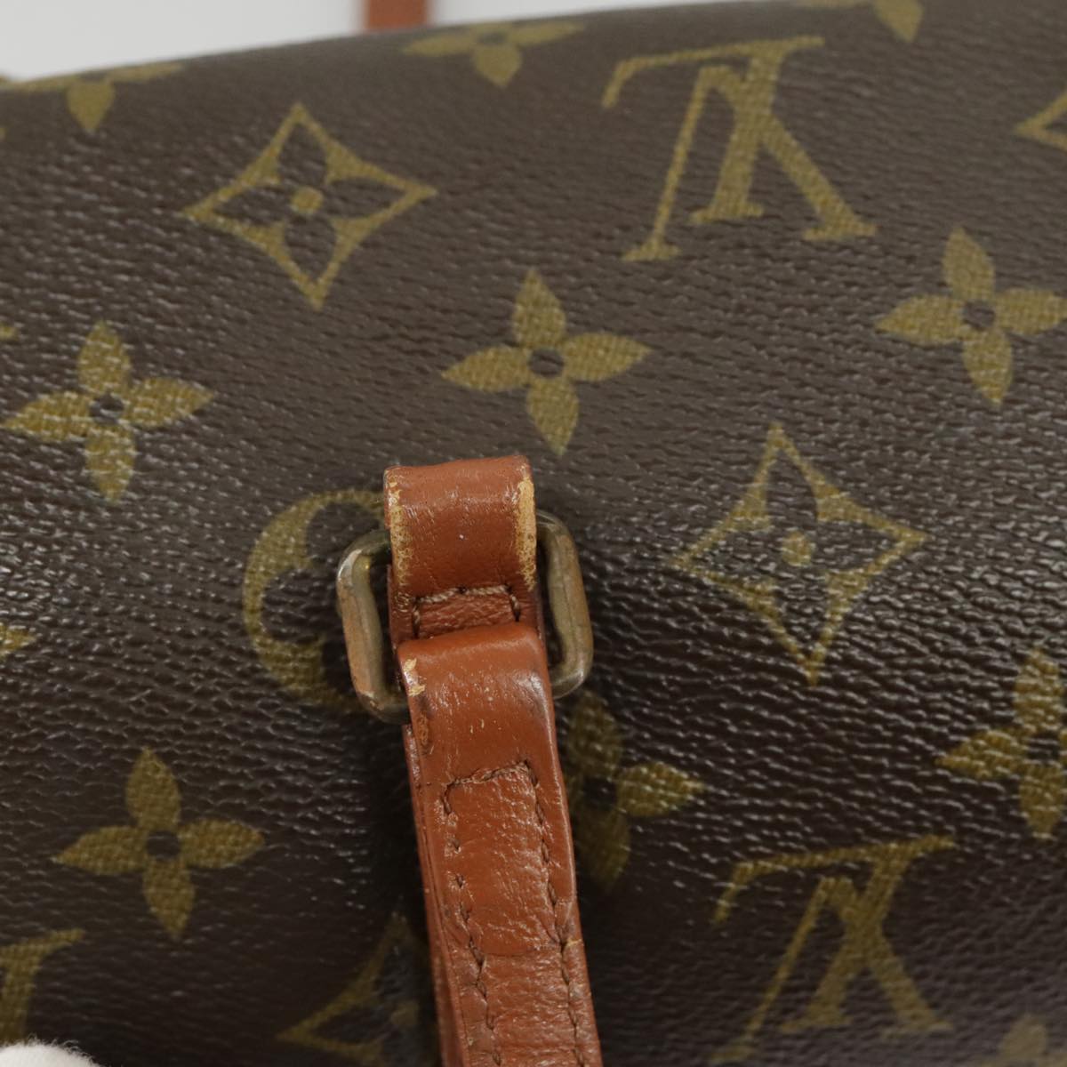 LOUIS VUITTON Monogram Papillon 26 Hand Bag M51386 LV Auth 100558