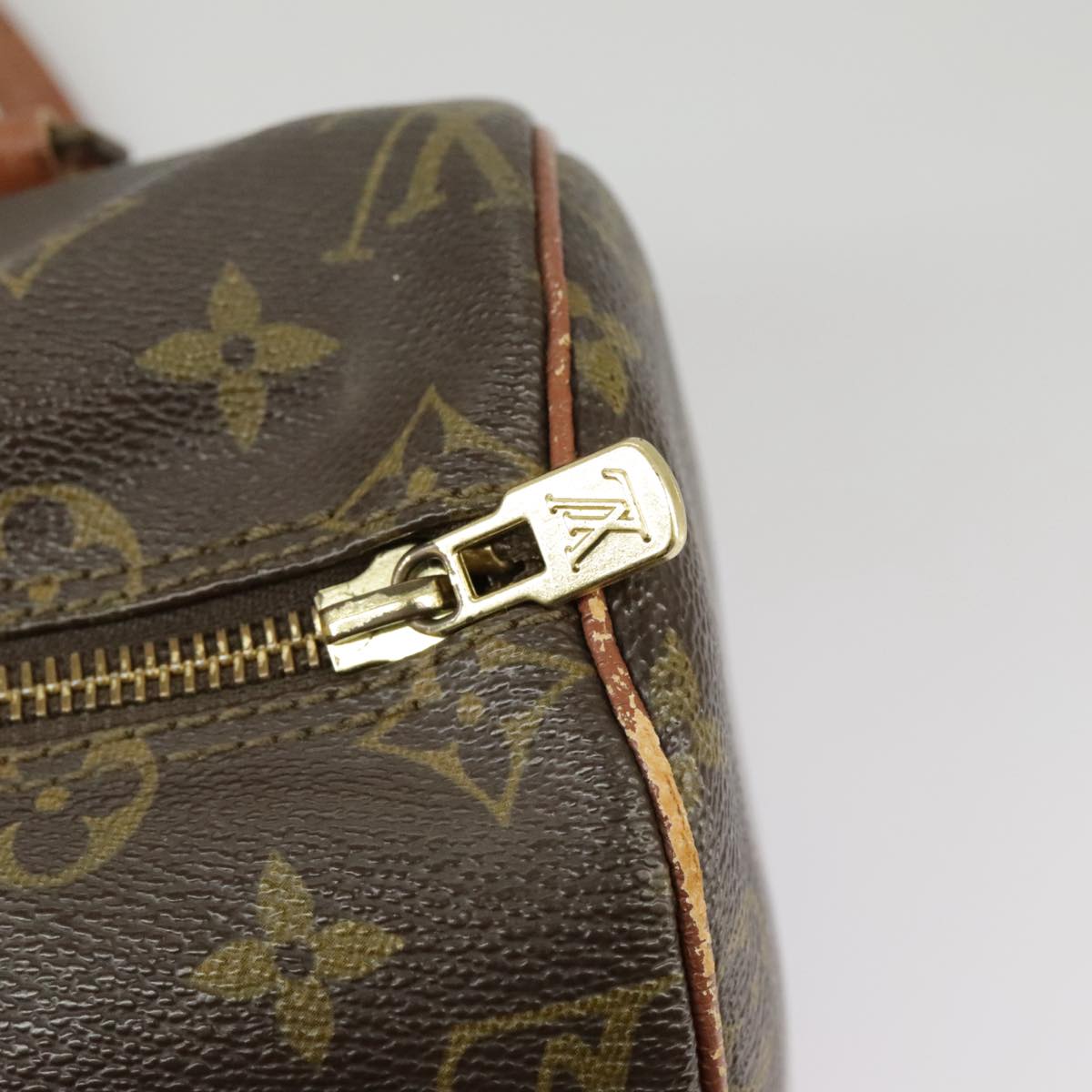 LOUIS VUITTON Monogram Papillon 26 Hand Bag M51386 LV Auth 100558