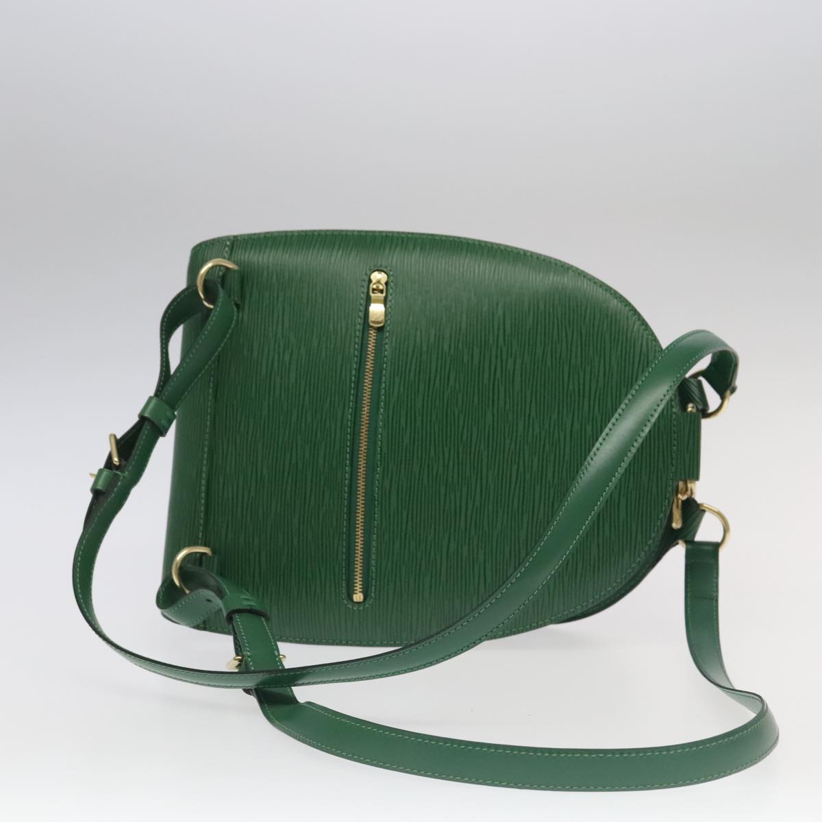 LOUIS VUITTON Epi Mabillon Backpack Green M52234 LV Auth 100559