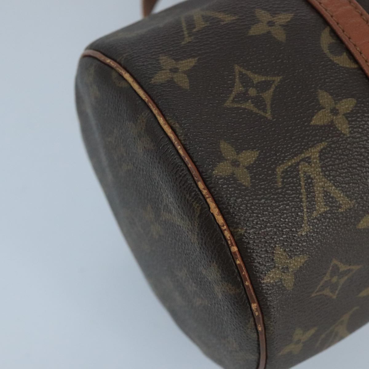 LOUIS VUITTON Monogram Papillon 30 Hand Bag M51385 LV Auth 100562