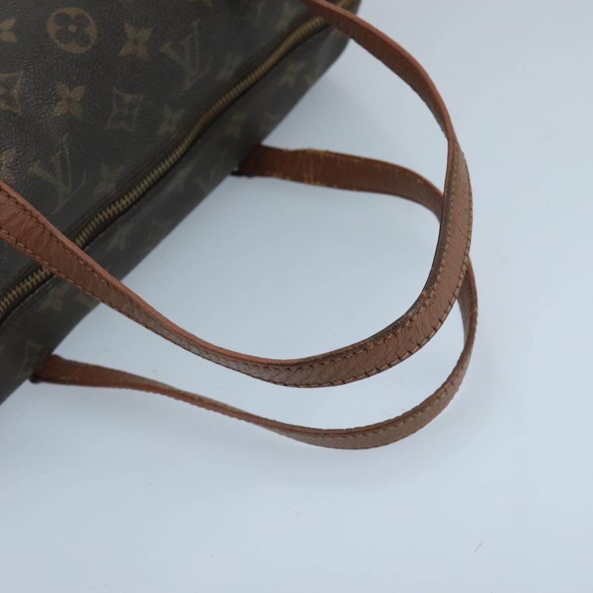 LOUIS VUITTON Monogram Papillon 30 Hand Bag M51385 LV Auth 100562