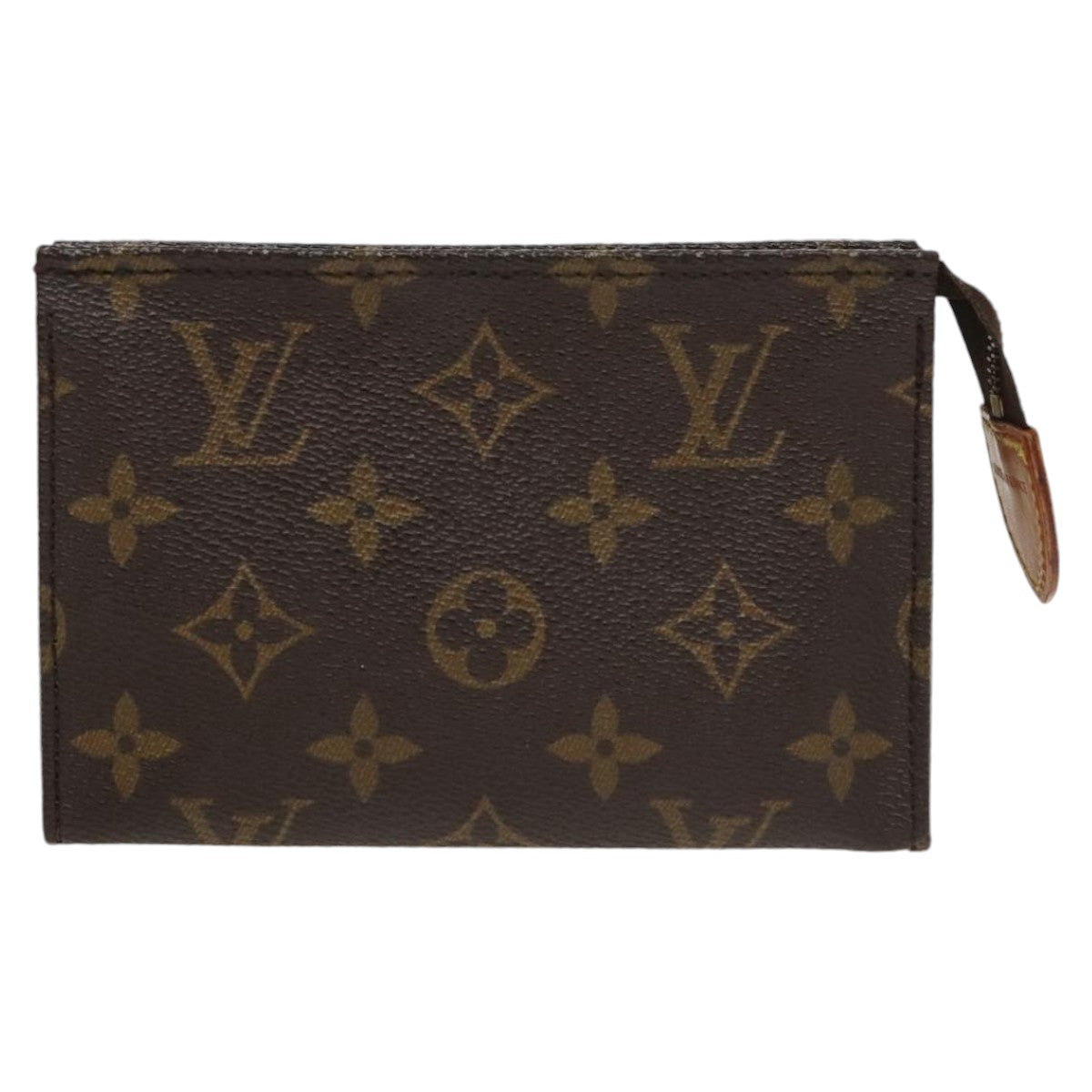 LOUIS VUITTON Monogram Poche Toilette 15 Pouch M47546 LV Auth 100574