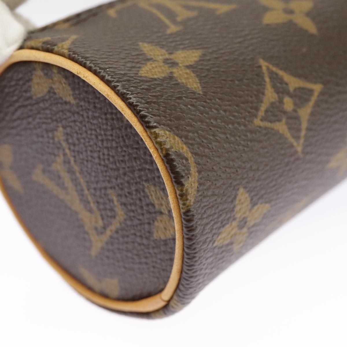 LOUIS VUITTON Monogram Papillon Pouch LV Auth 100575